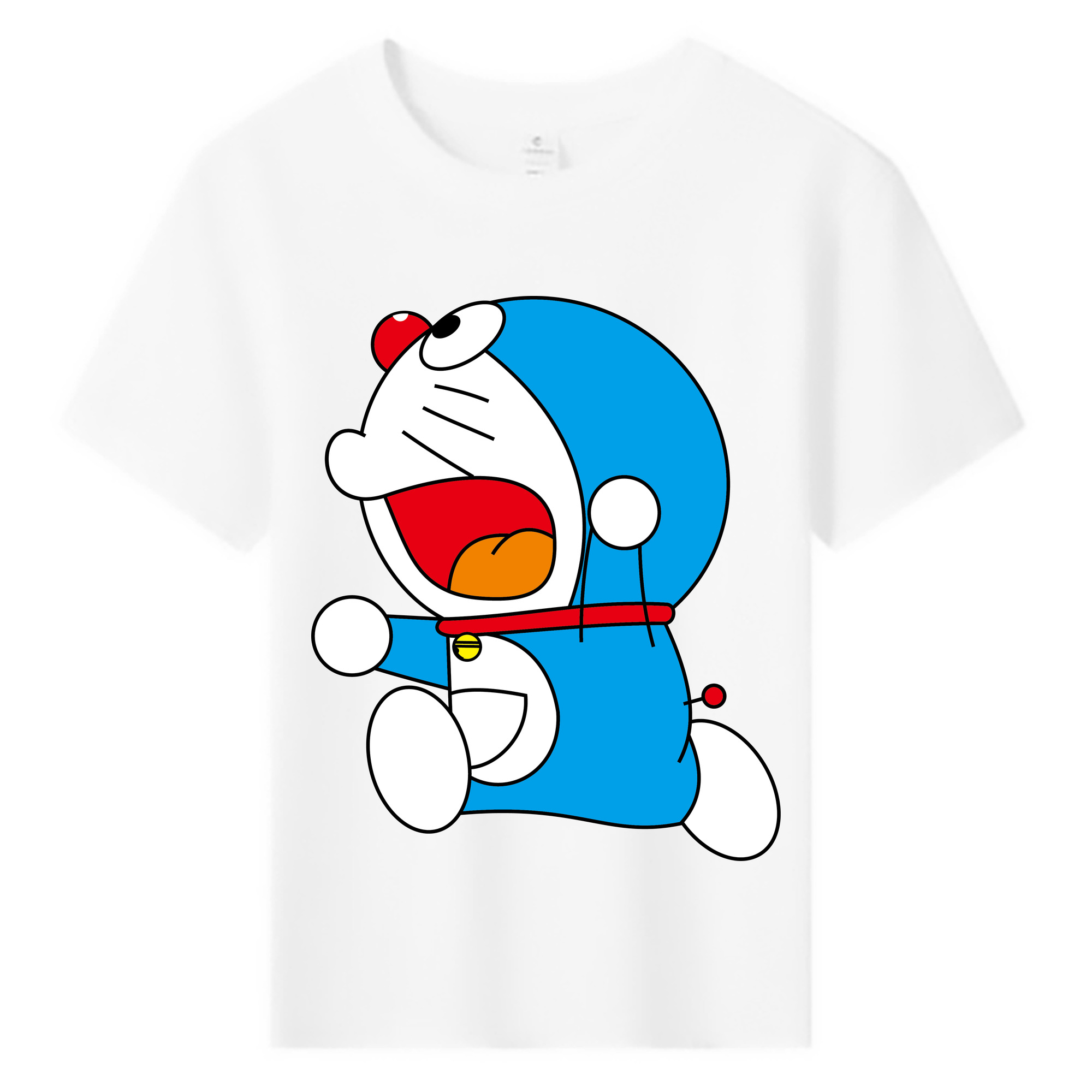 （画像用） ドラえもん Doraemon 綿100％キッズTシャツ（フロントプリント）
