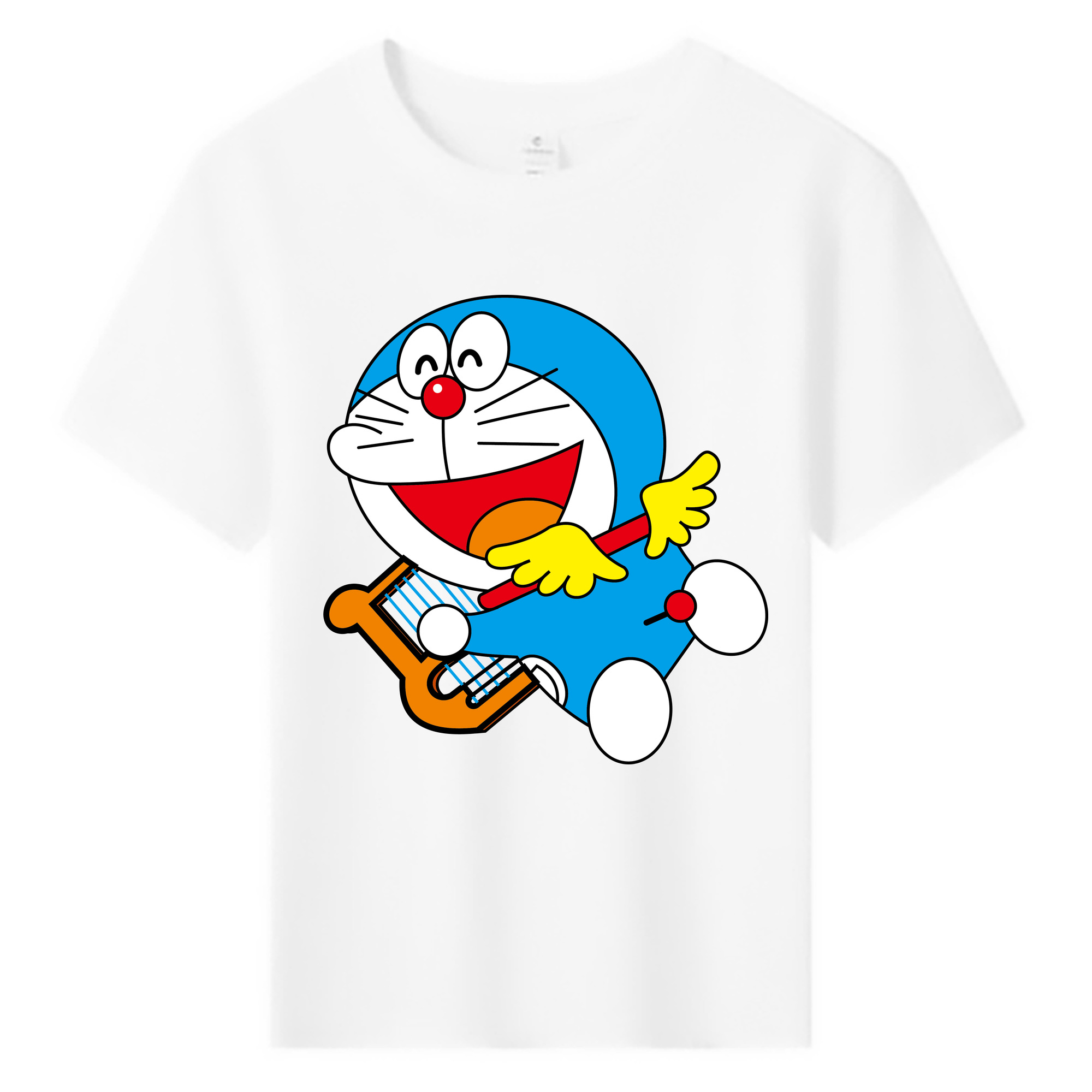 （画像用） ドラえもん Doraemon 綿100％キッズTシャツ（フロントプリント）