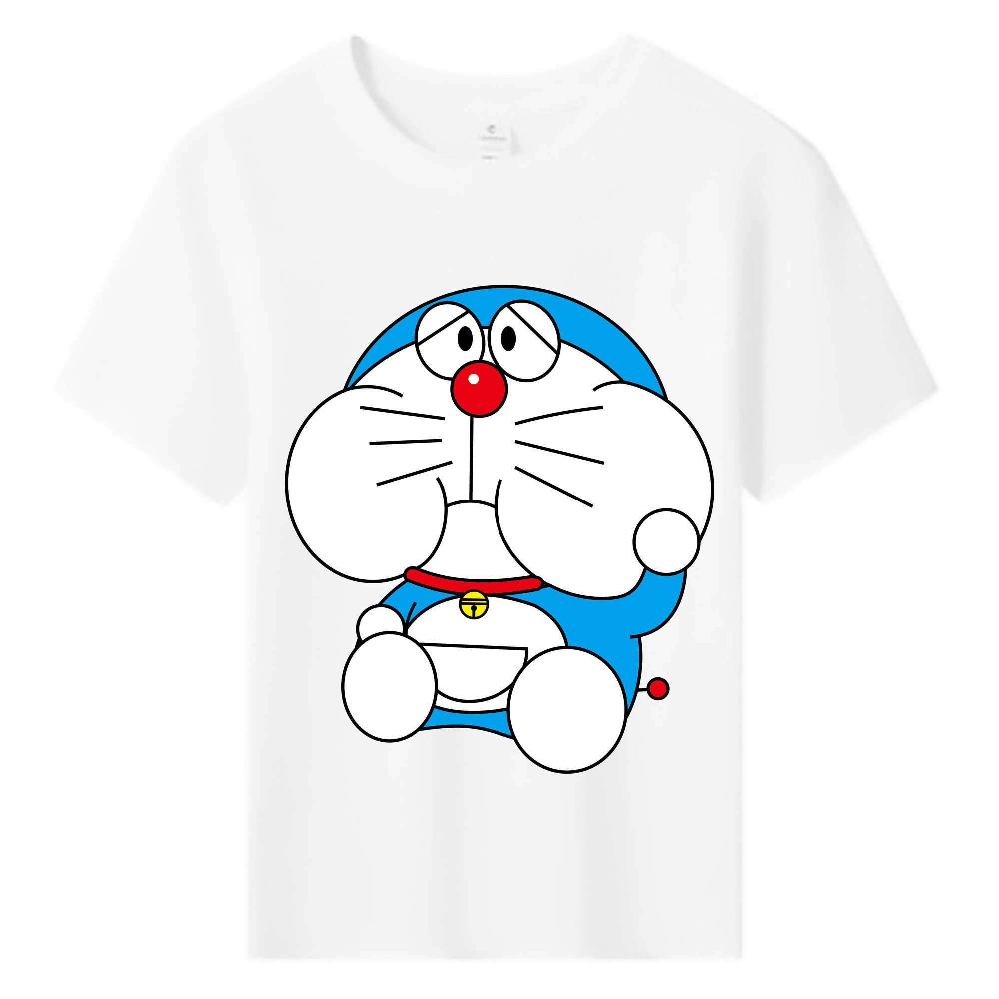 （画像用） ドラえもん Doraemon 綿100％キッズTシャツ（フロントプリント）
