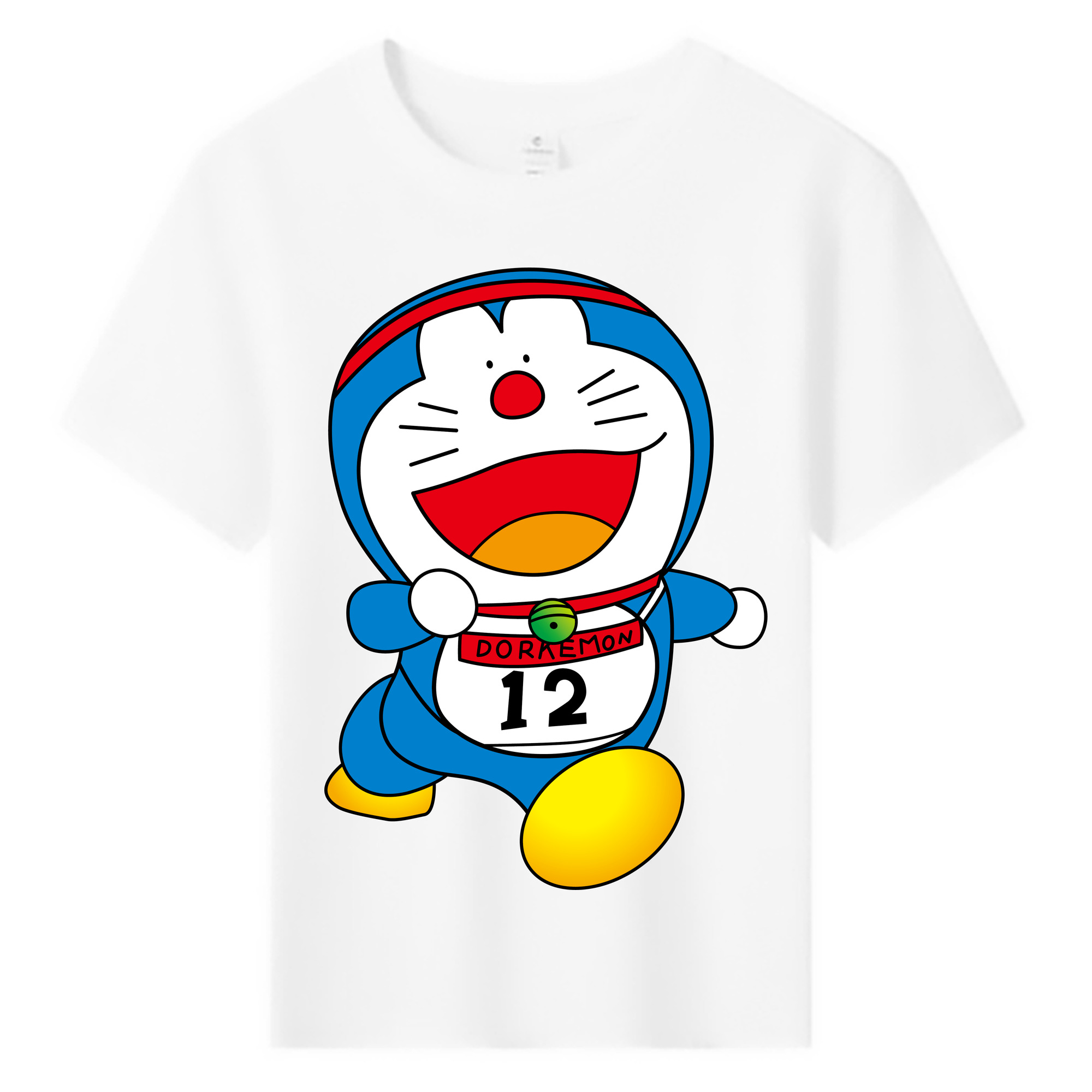 （画像用） ドラえもん Doraemon 綿100％キッズTシャツ（フロントプリント）