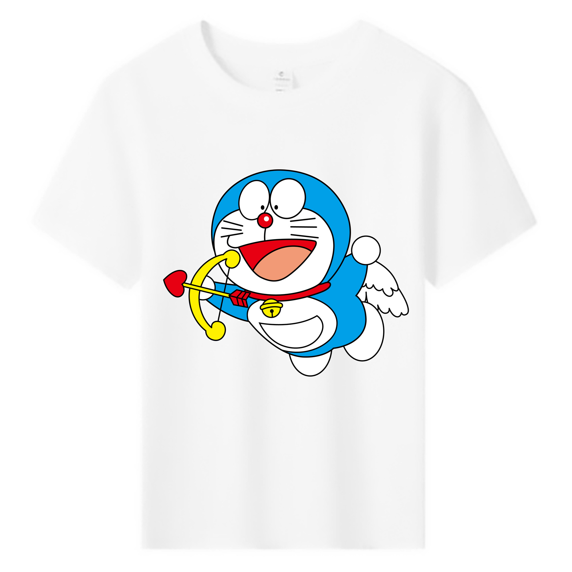 （画像用） ドラえもん Doraemon 綿100％キッズTシャツ（フロントプリント）
