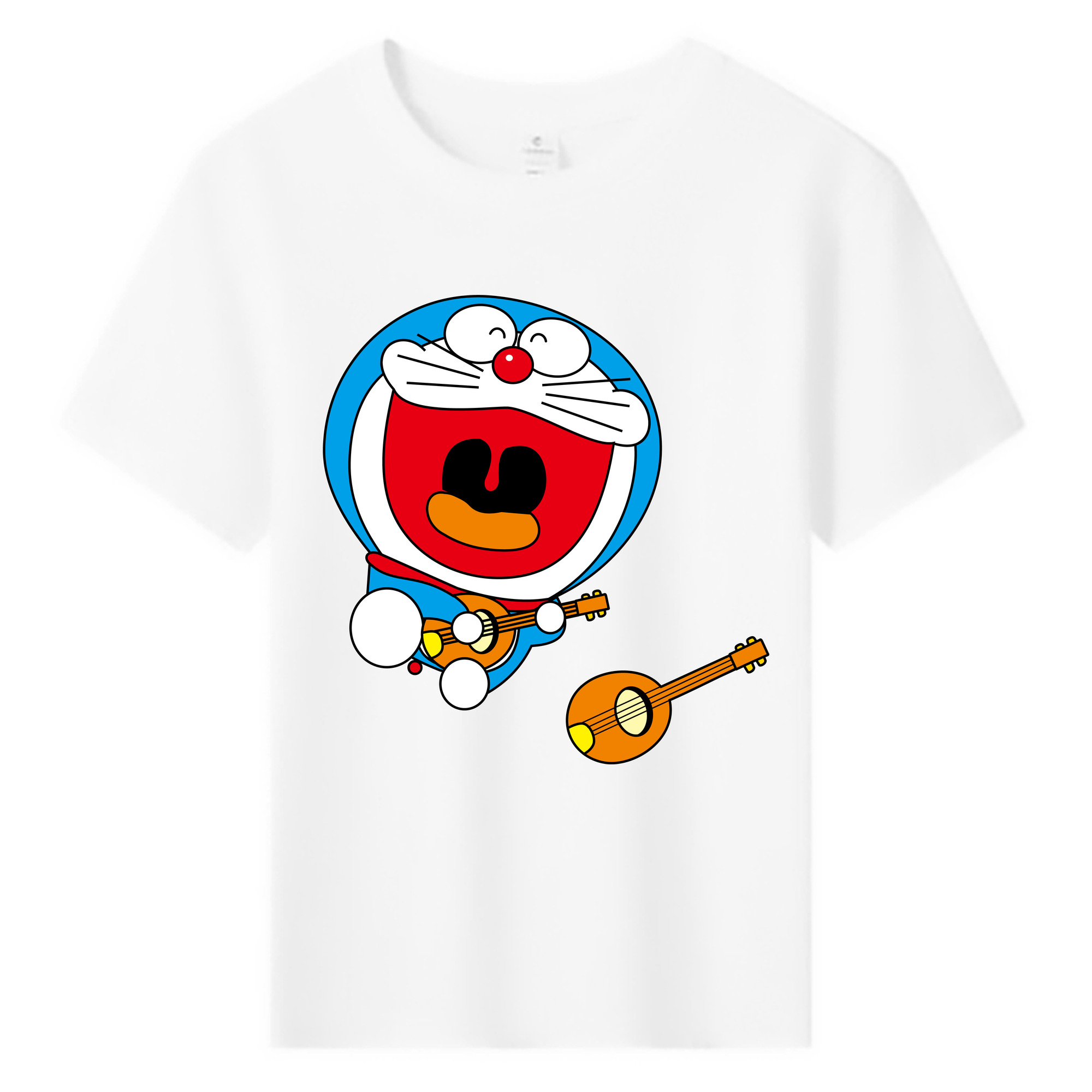 （画像用） ドラえもん Doraemon 綿100％キッズTシャツ（フロントプリント）