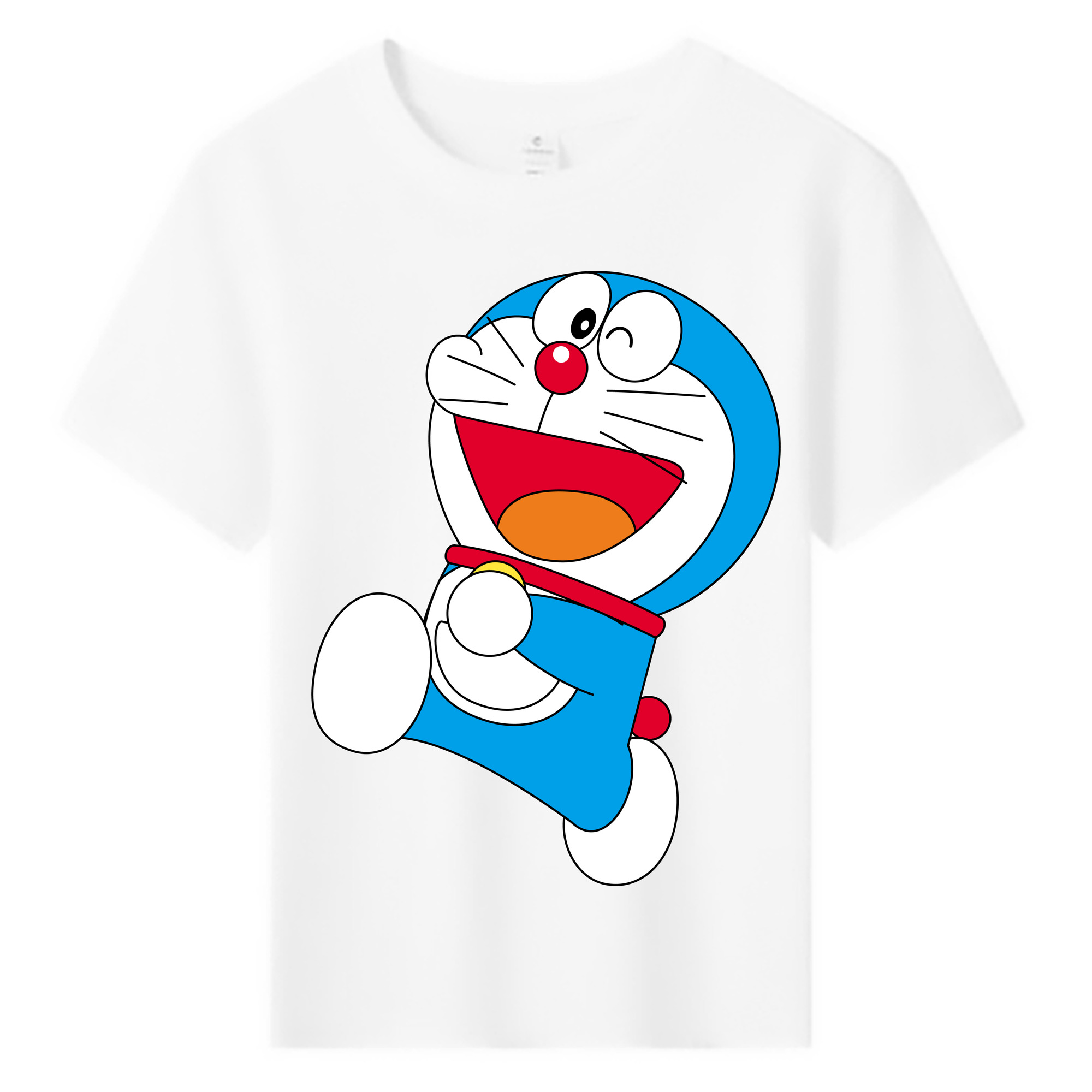 （画像用） ドラえもん Doraemon 綿100％キッズTシャツ（フロントプリント）