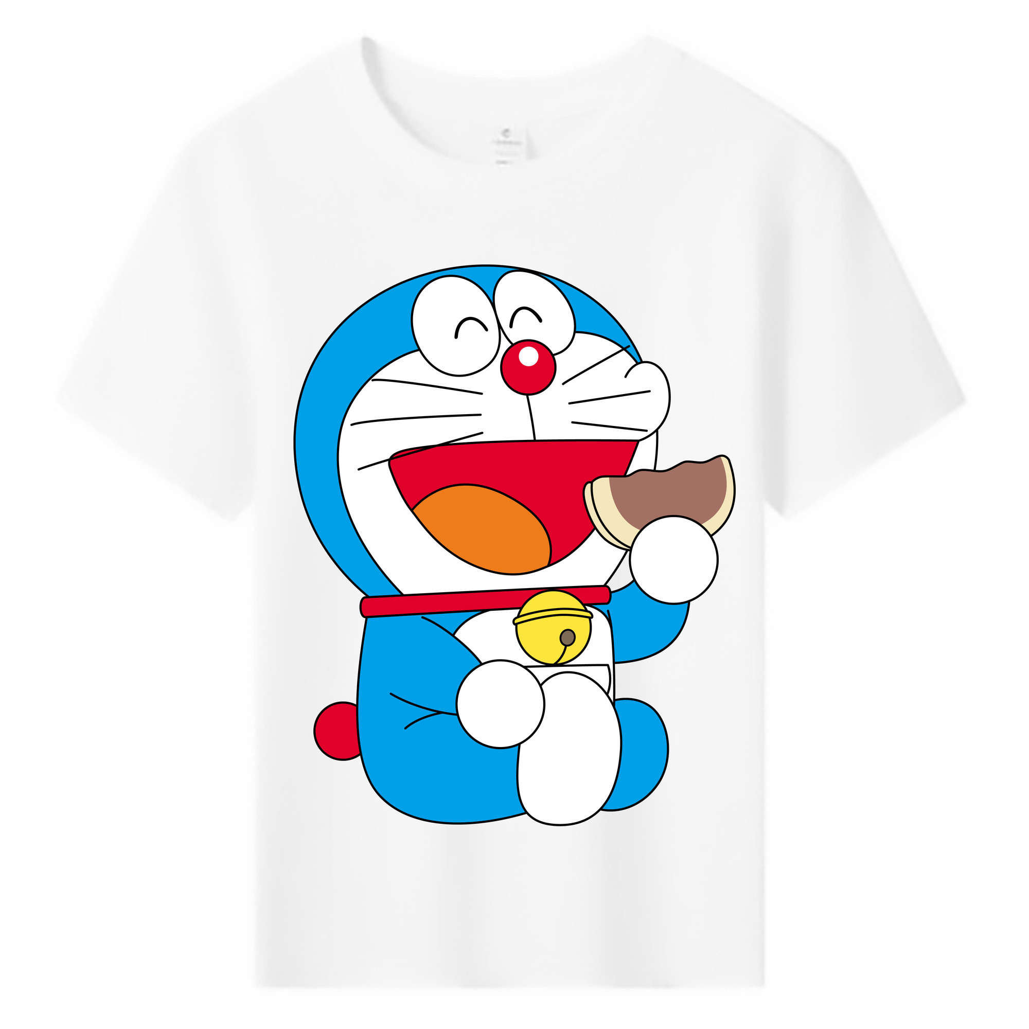 （画像用） ドラえもん Doraemon 綿100％キッズTシャツ（フロントプリント）