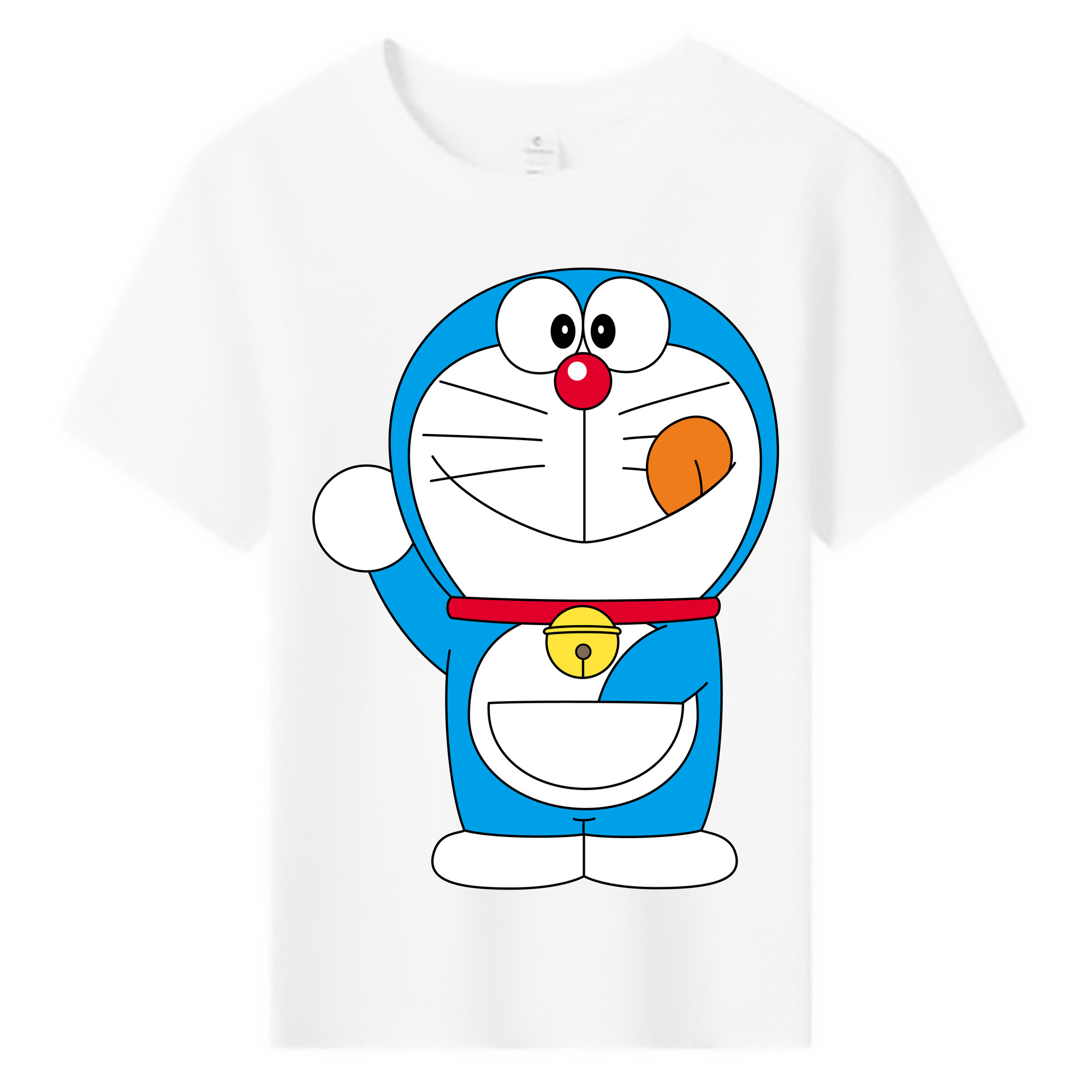 （画像用） ドラえもん Doraemon 綿100％キッズTシャツ（フロントプリント）