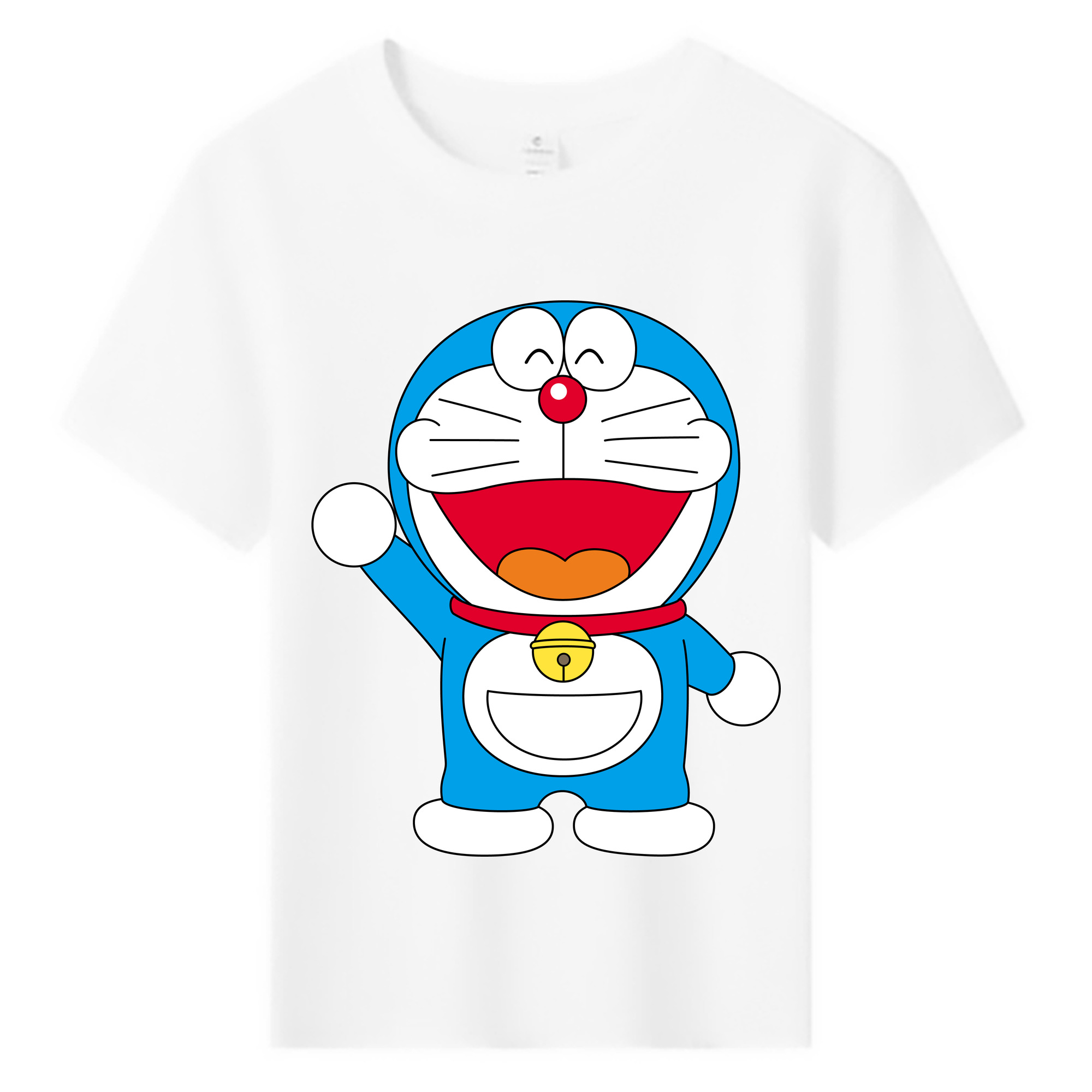 （画像用） ドラえもん Doraemon 綿100％キッズTシャツ（フロントプリント）