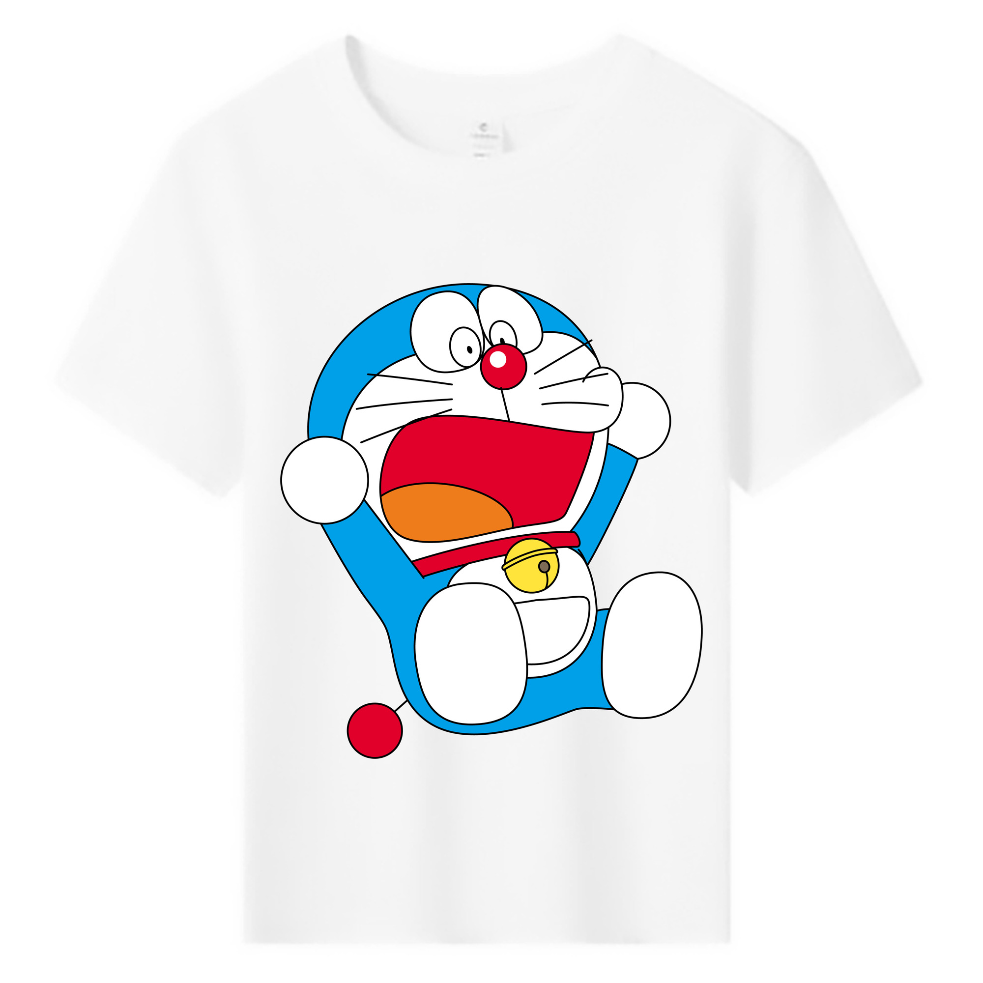（画像用） ドラえもん Doraemon 綿100％キッズTシャツ（フロントプリント）