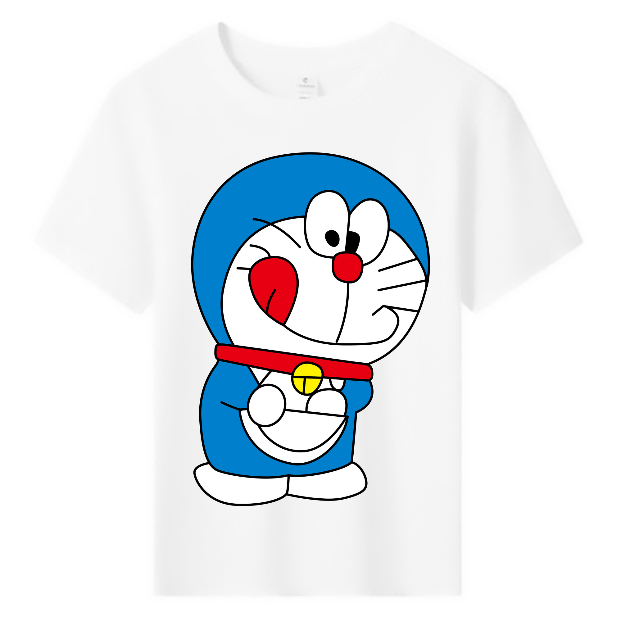 （画像用） ドラえもん Doraemon 綿100％キッズTシャツ（フロントプリント）