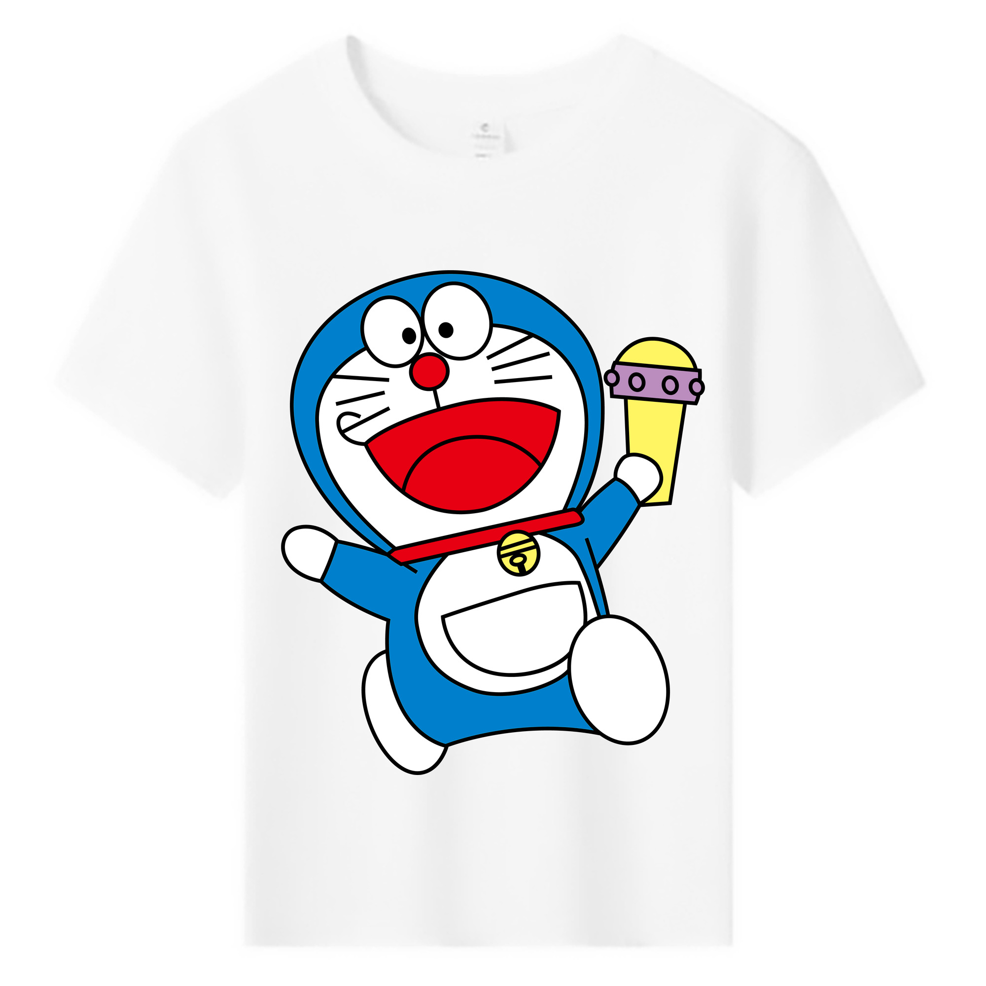 （画像用） ドラえもん Doraemon 綿100％キッズTシャツ（フロントプリント）