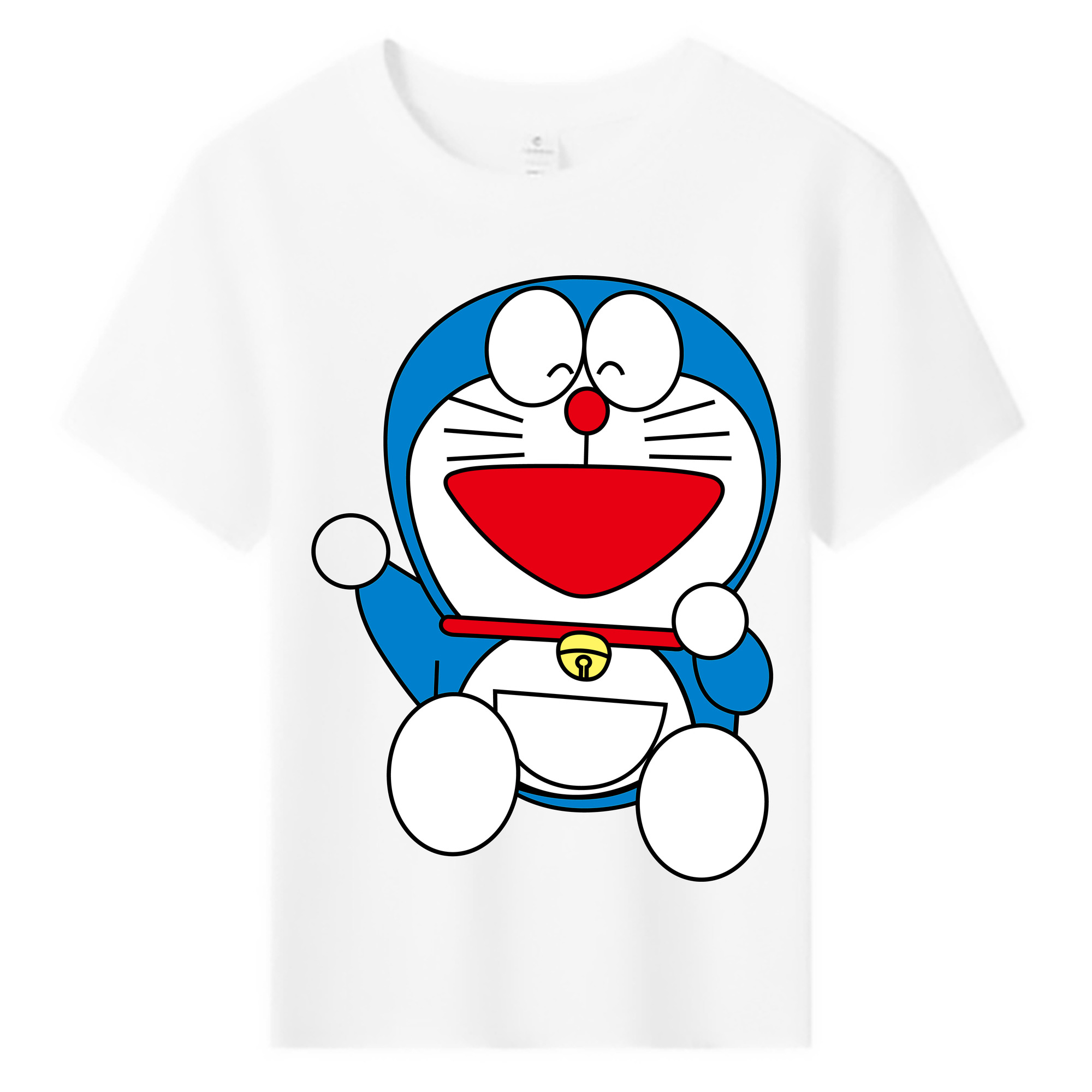 （画像用） ドラえもん Doraemon 綿100％キッズTシャツ（フロントプリント）