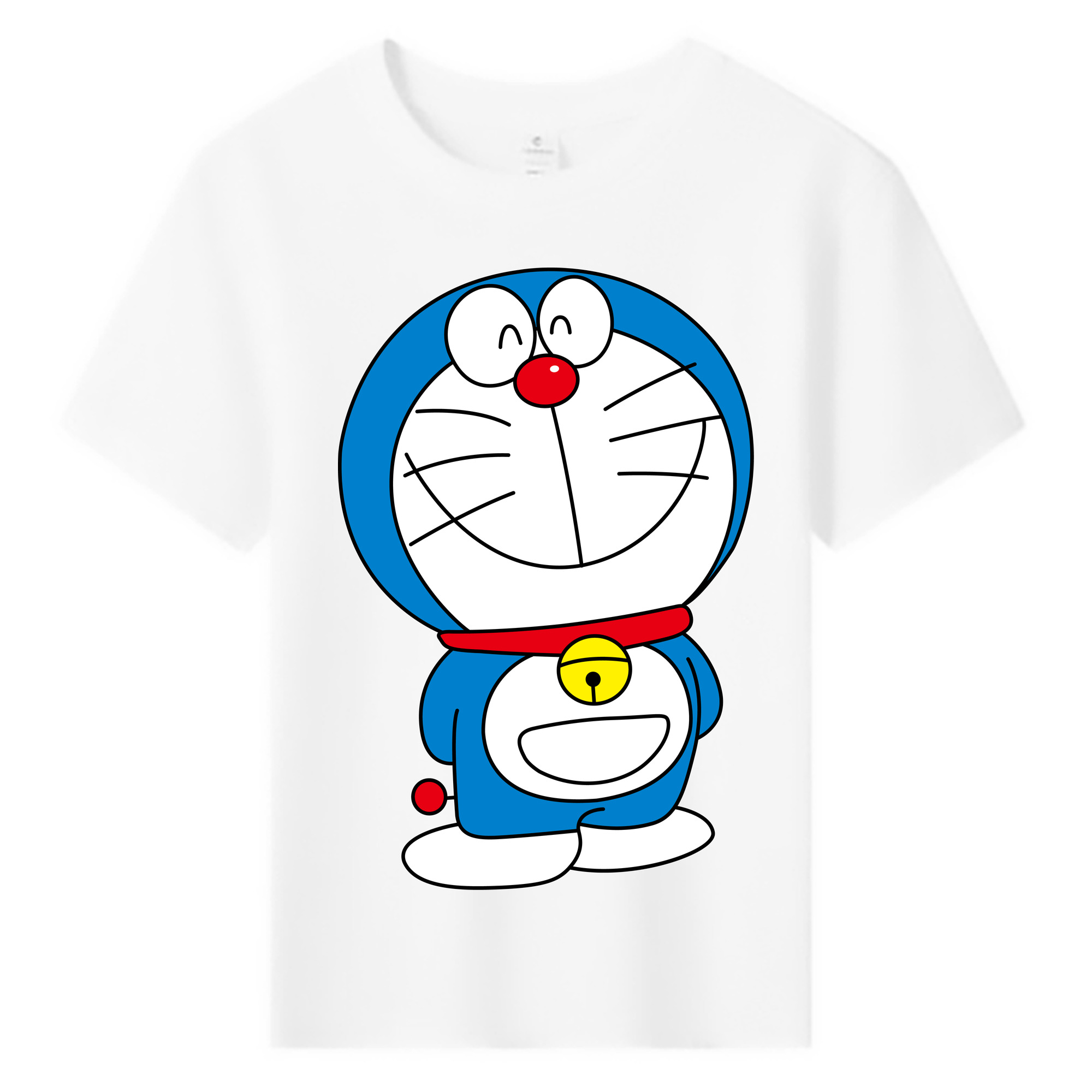 （画像用） ドラえもん Doraemon 綿100％キッズTシャツ（フロントプリント）