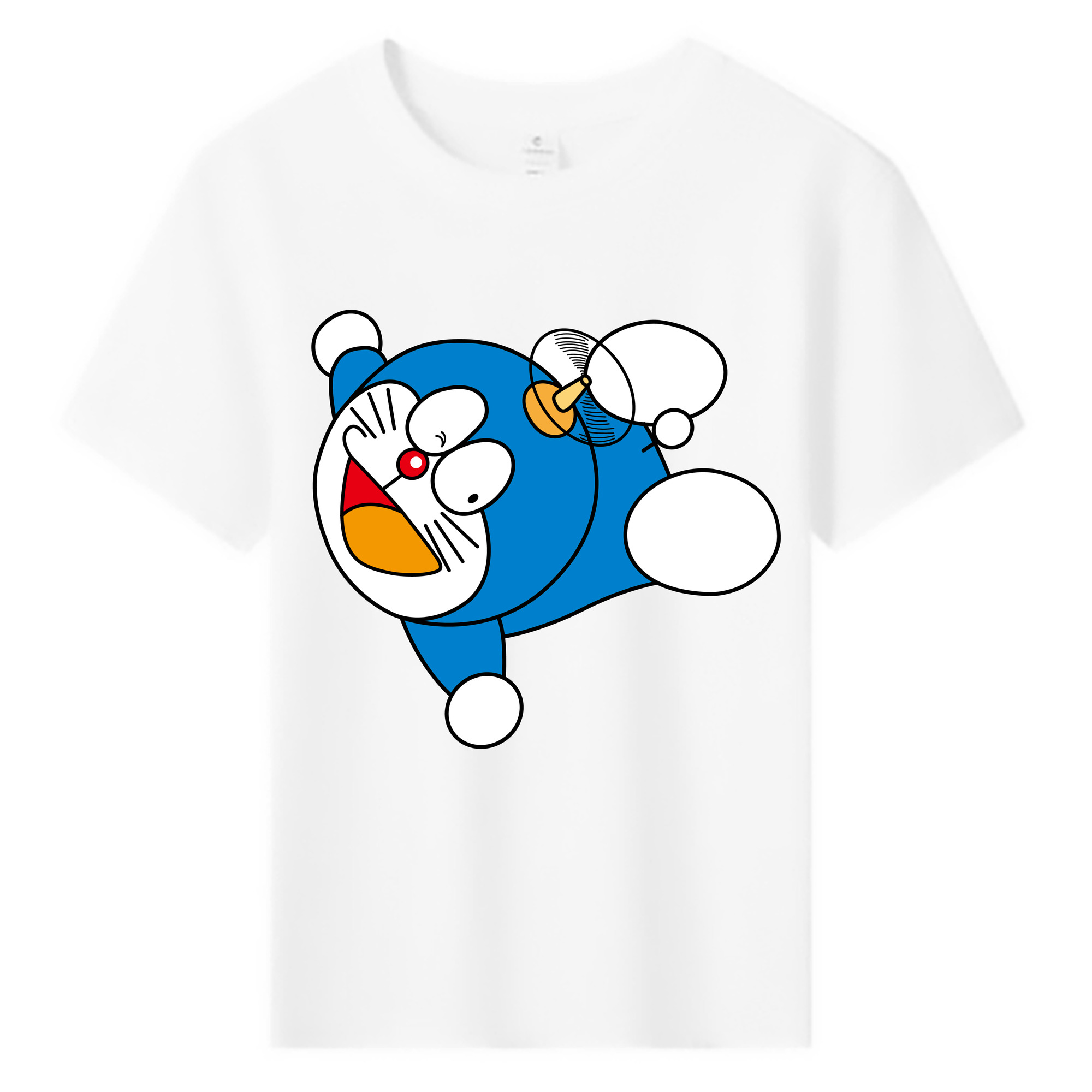 （画像用） ドラえもん Doraemon 綿100％キッズTシャツ（フロントプリント）
