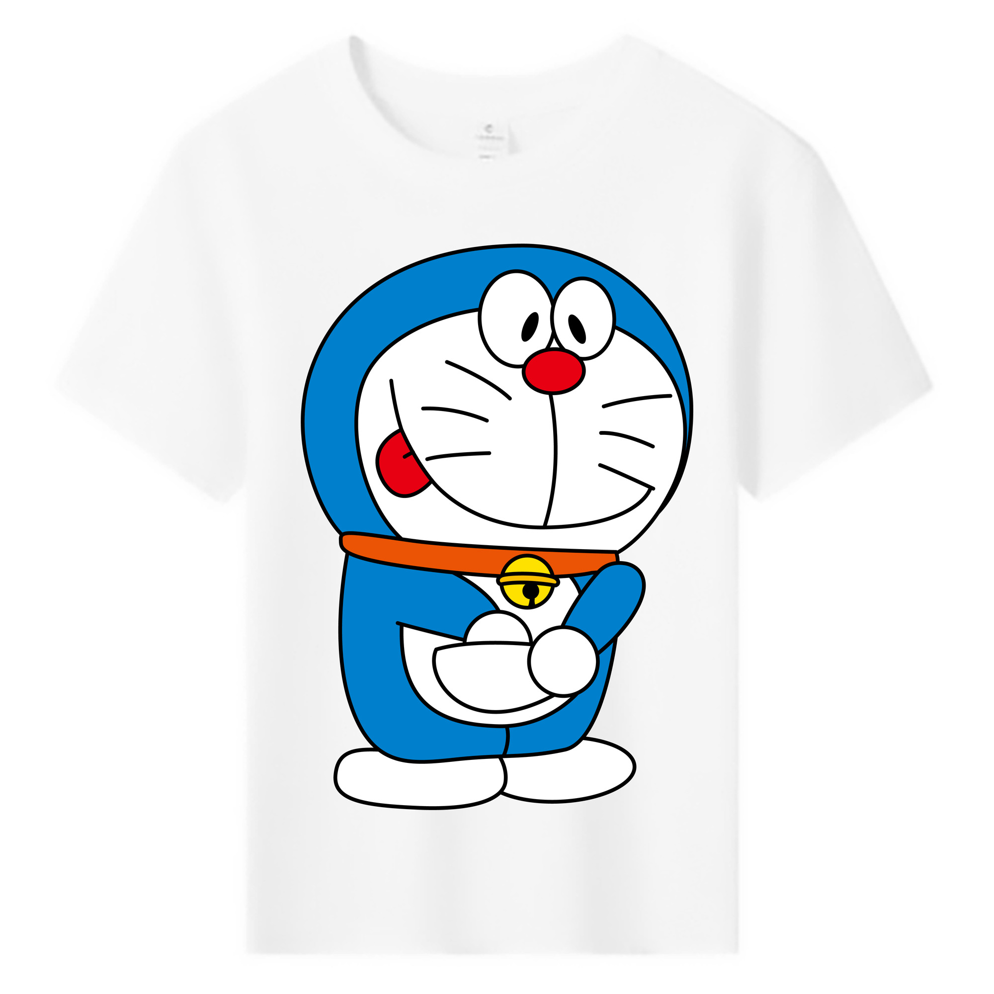 （画像用） ドラえもん Doraemon 綿100％キッズTシャツ（フロントプリント）