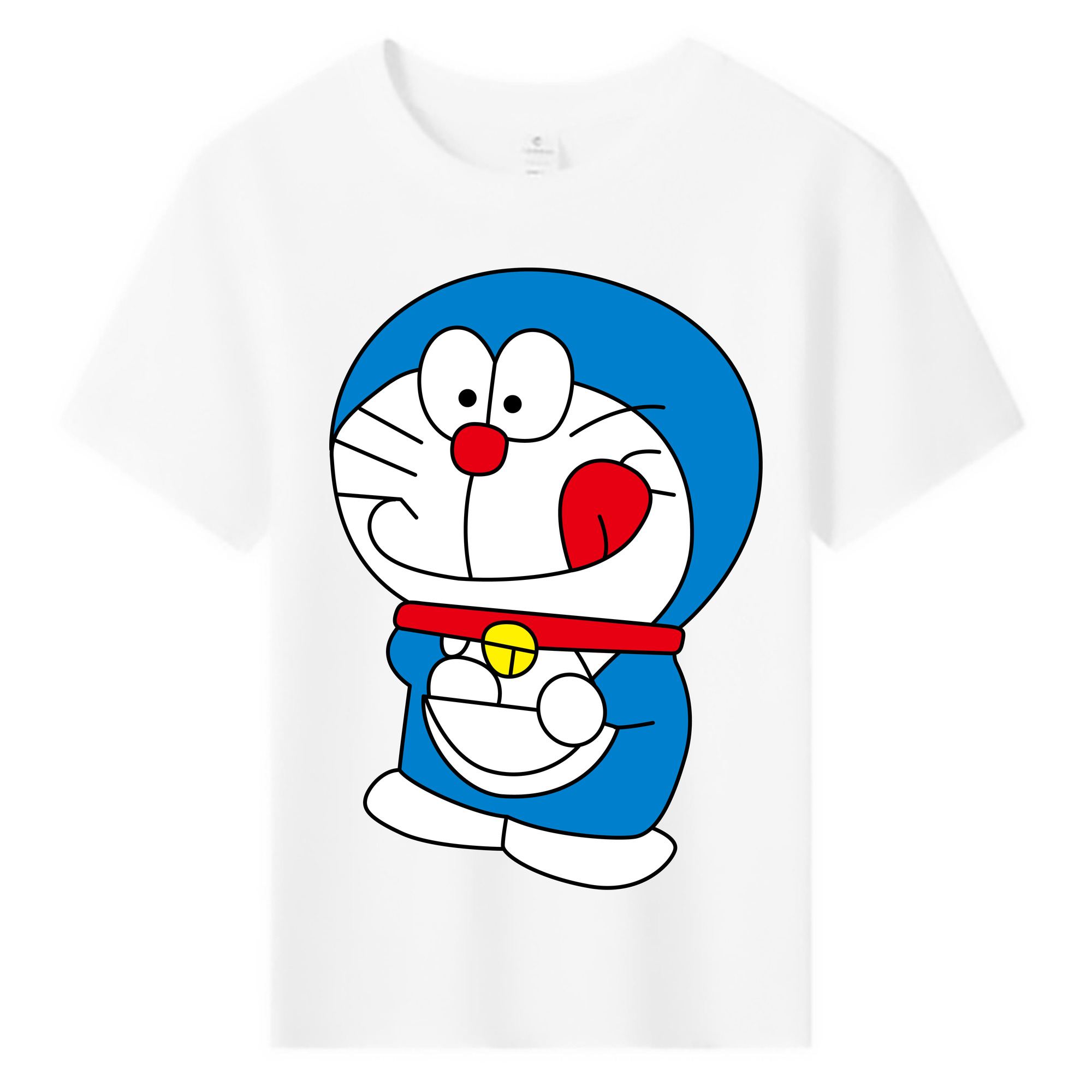 （画像用） ドラえもん Doraemon 綿100％キッズTシャツ（フロントプリント）