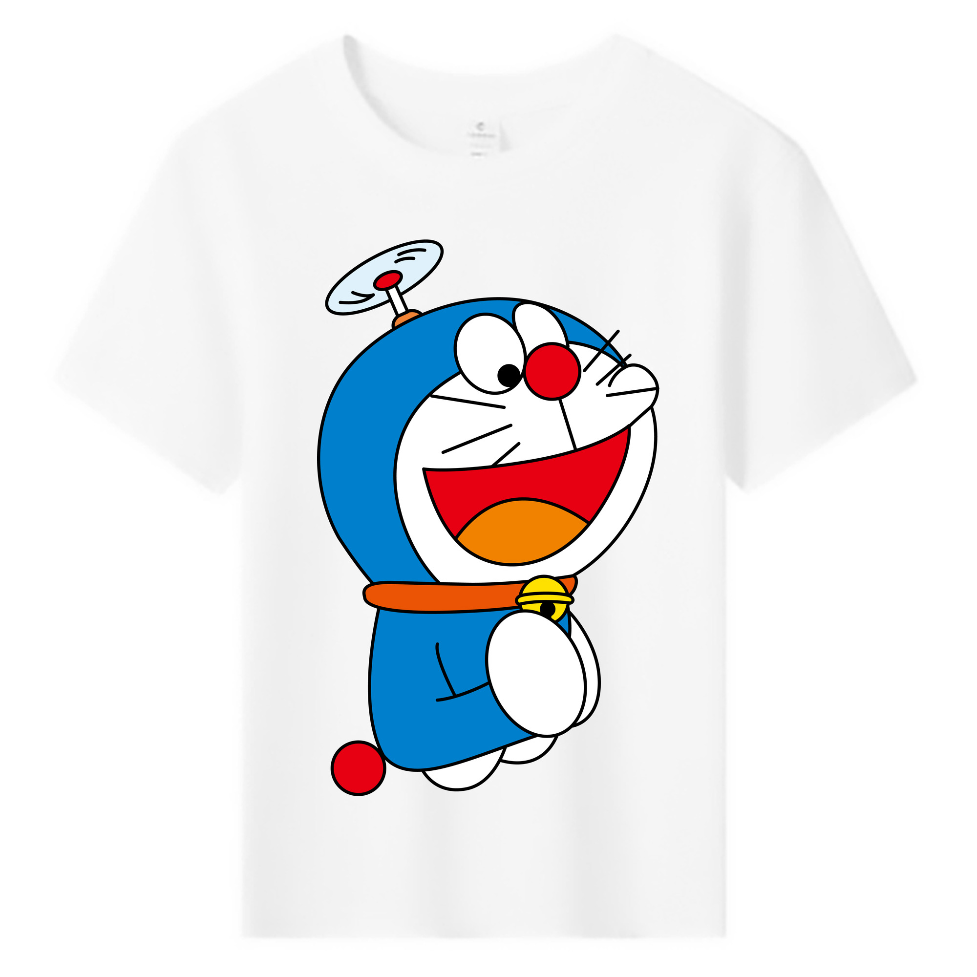 （画像用） ドラえもん Doraemon 綿100％キッズTシャツ（フロントプリント）