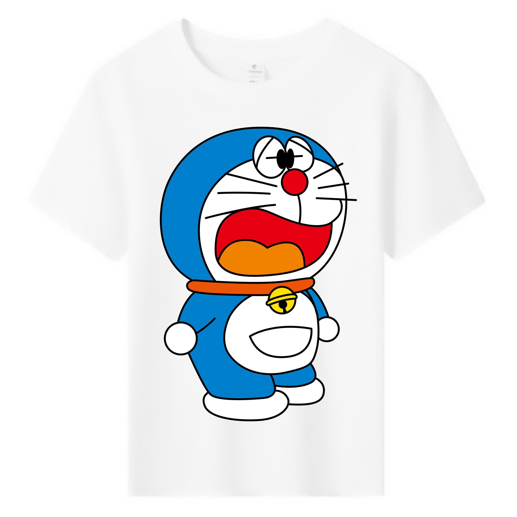 （画像用） ドラえもん Doraemon 綿100％キッズTシャツ（フロントプリント）