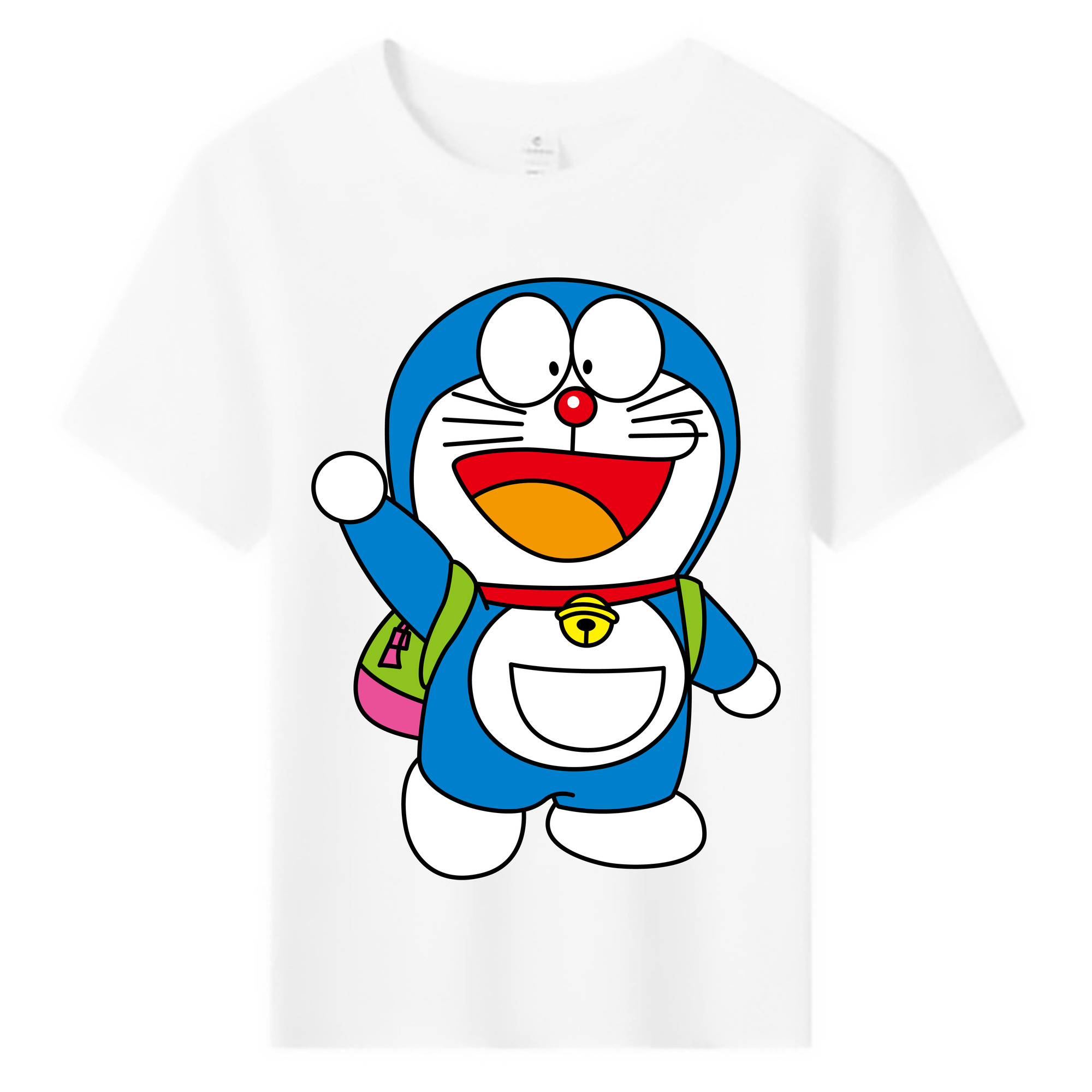 （画像用） ドラえもん Doraemon 綿100％キッズTシャツ（フロントプリント）