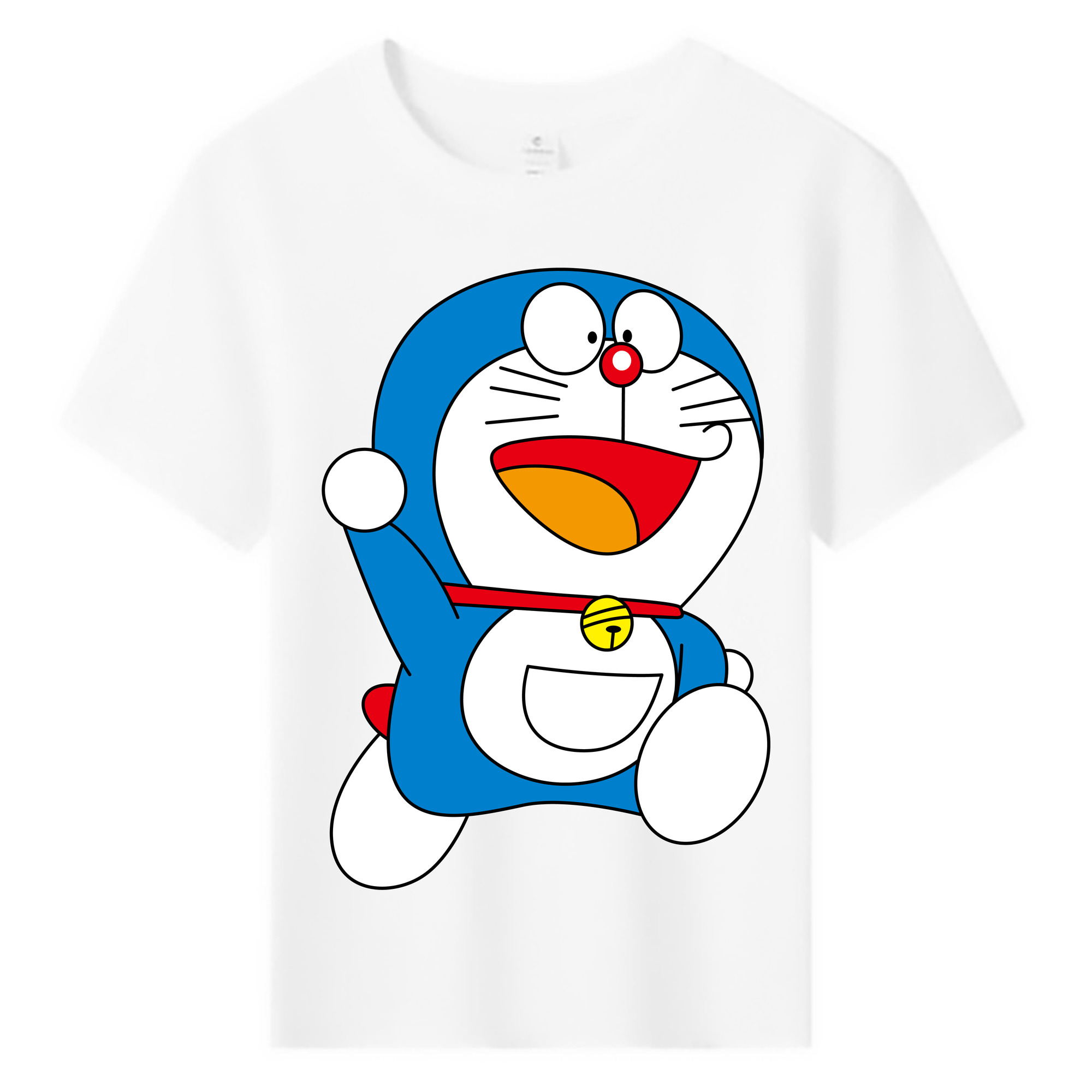 （画像用） ドラえもん Doraemon 綿100％キッズTシャツ（フロントプリント）