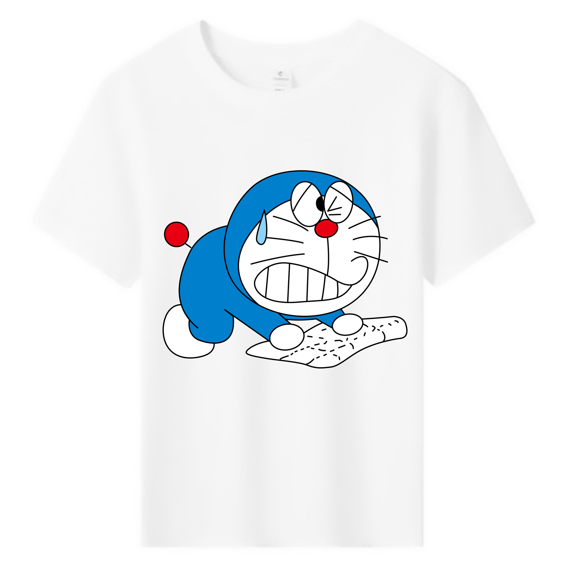 （画像用） ドラえもん Doraemon 綿100％キッズTシャツ（フロントプリント）