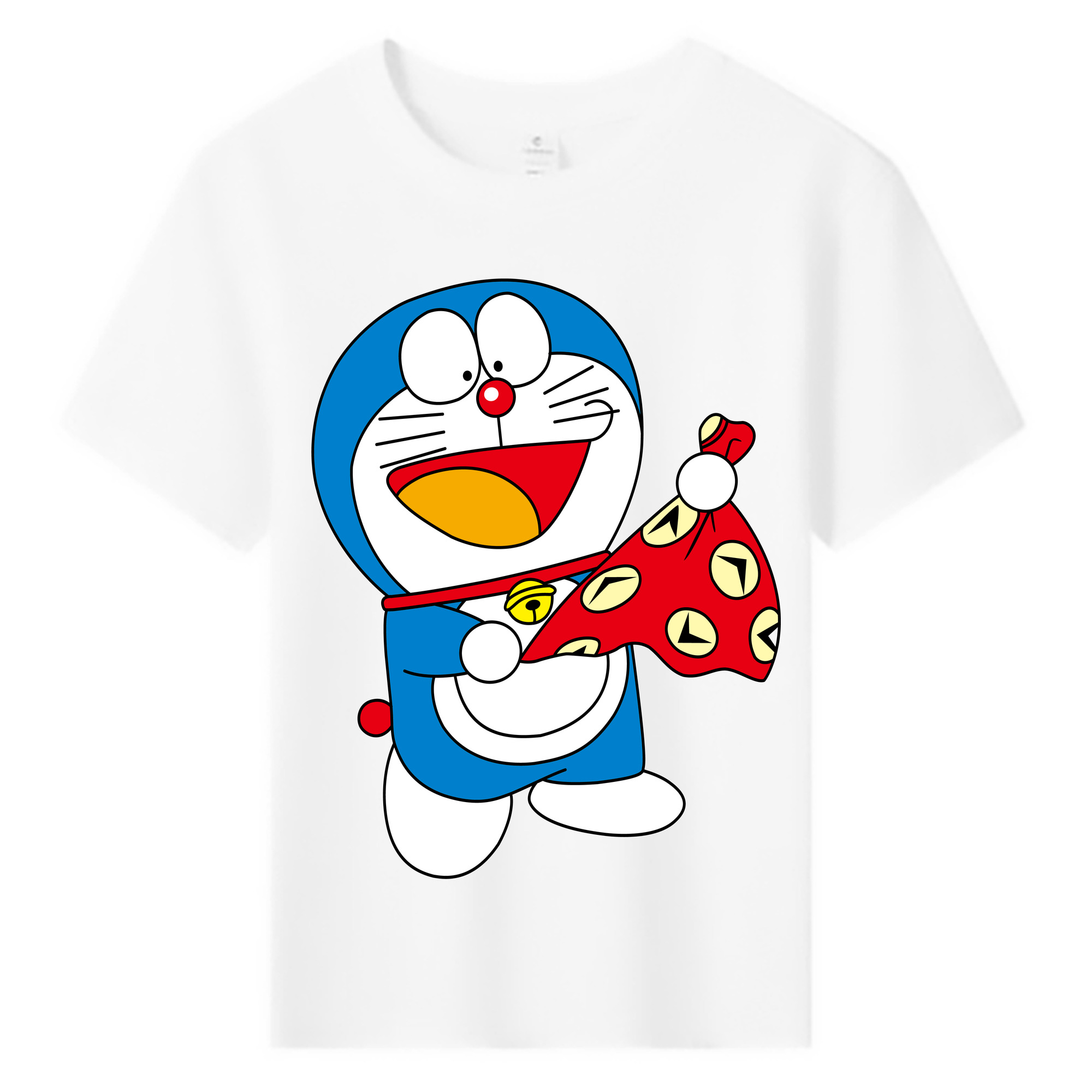 （画像用） ドラえもん Doraemon 綿100％キッズTシャツ（フロントプリント）