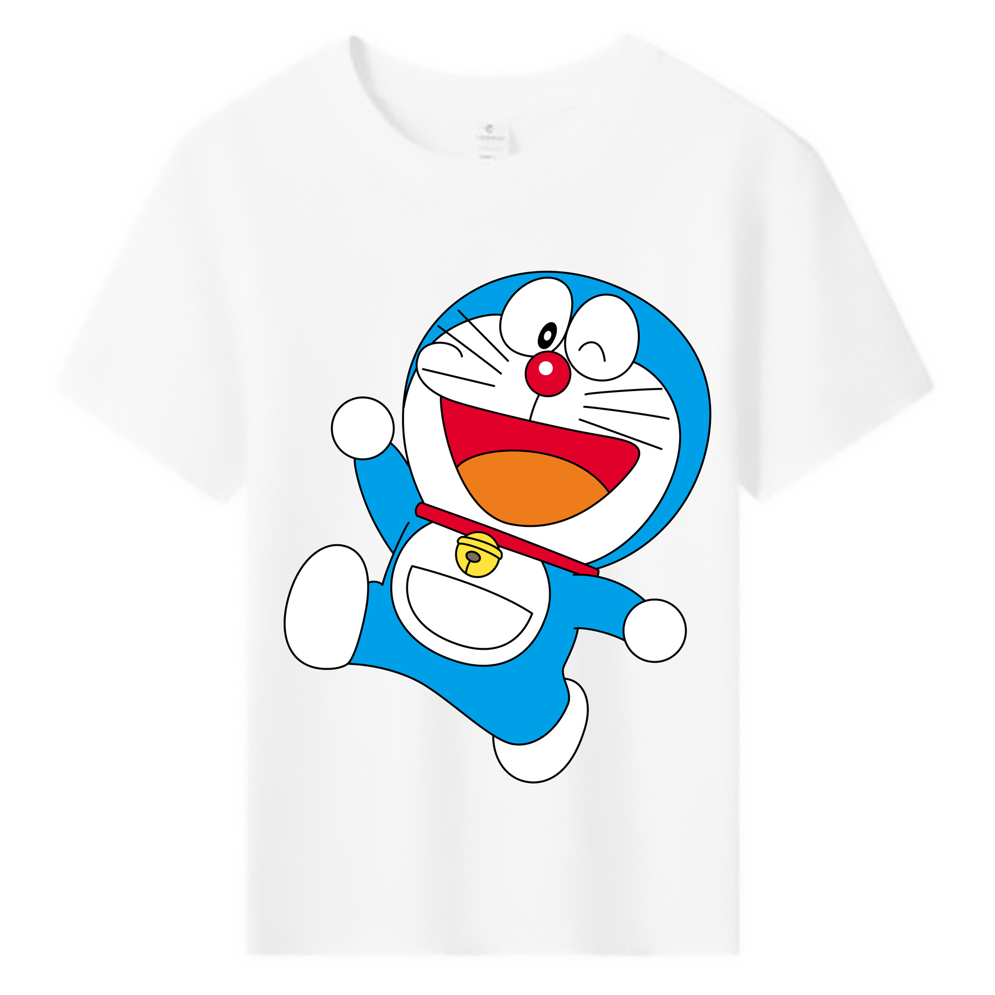 （画像用） ドラえもん Doraemon 綿100％キッズTシャツ（フロントプリント）
