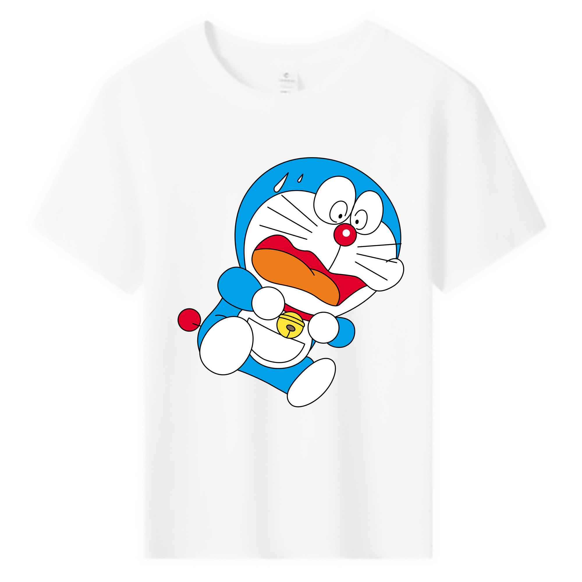 （画像用） ドラえもん Doraemon 綿100％キッズTシャツ（フロントプリント）
