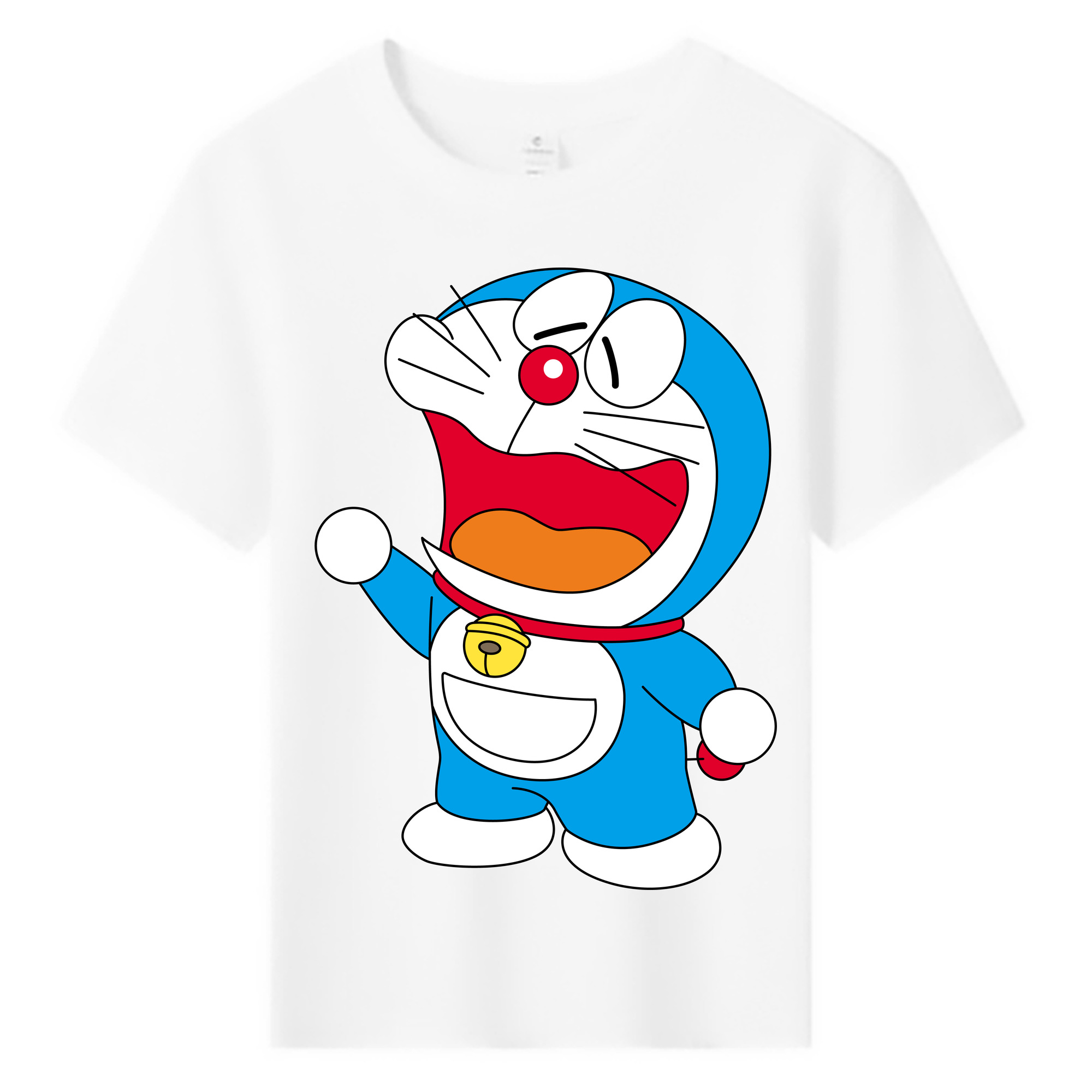 （画像用） ドラえもん Doraemon 綿100％キッズTシャツ（フロントプリント）