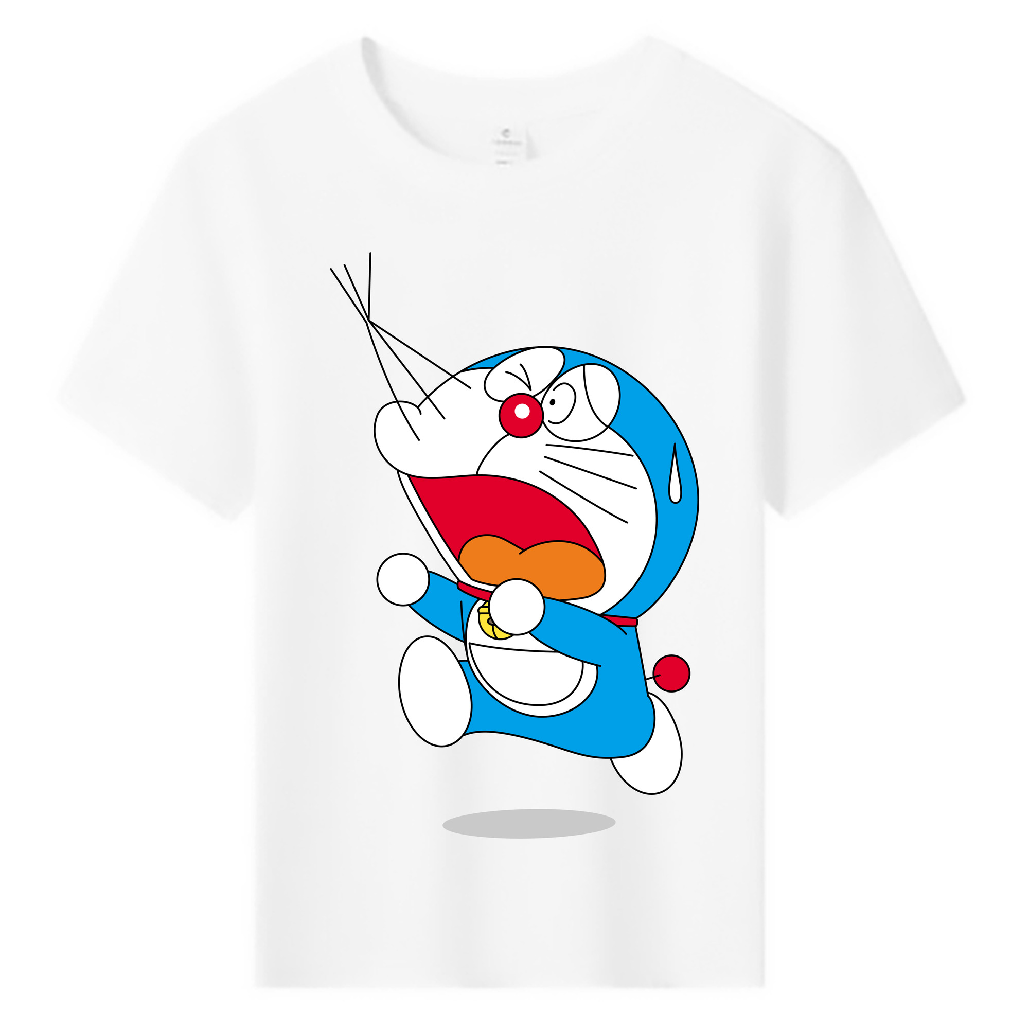 （画像用） ドラえもん Doraemon 綿100％キッズTシャツ（フロントプリント）
