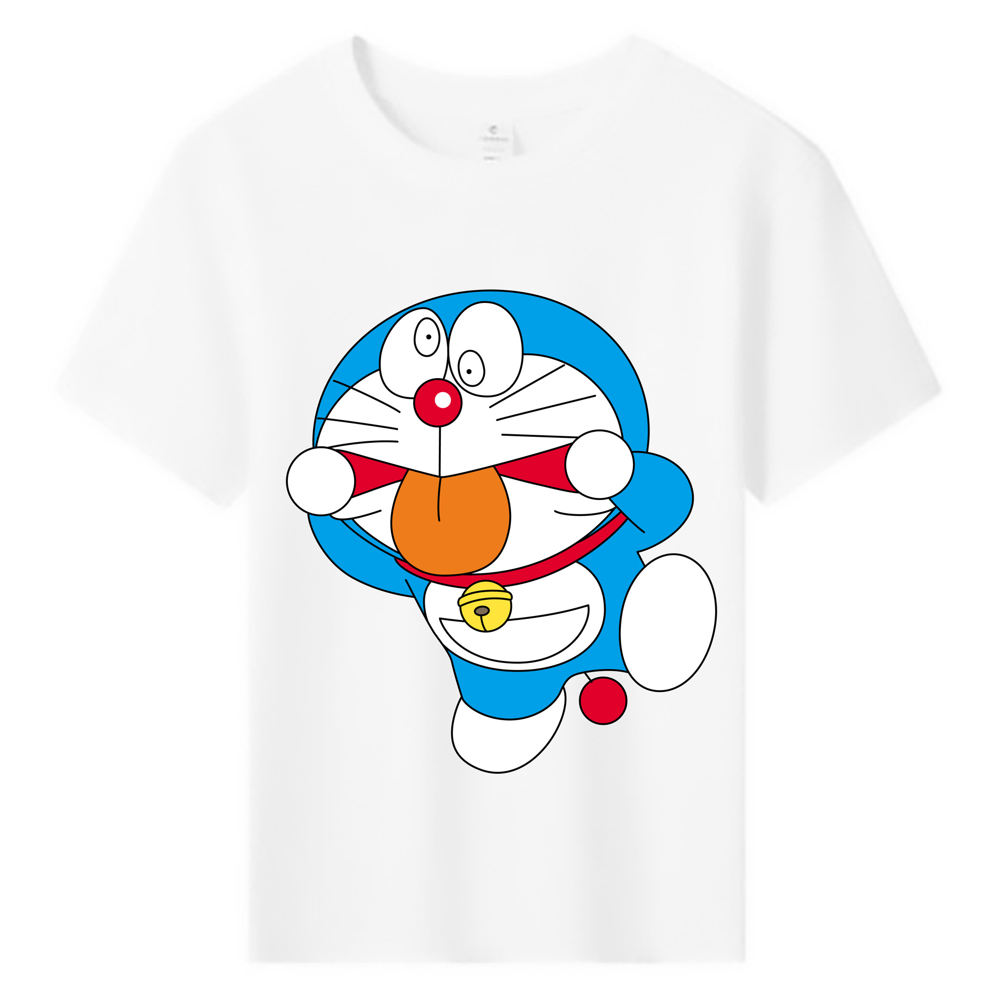 （画像用） ドラえもん Doraemon 綿100％キッズTシャツ（フロントプリント）
