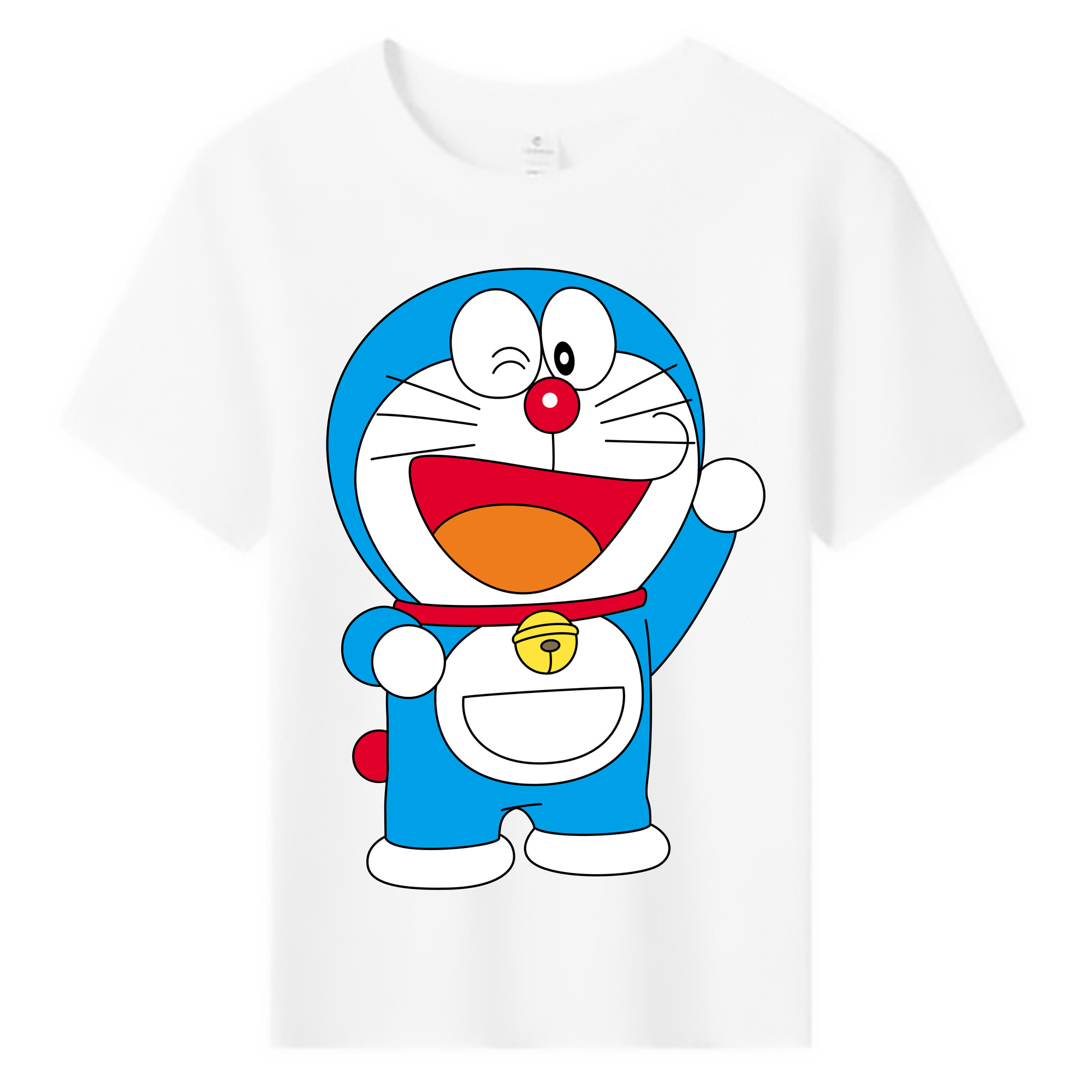 （画像用） ドラえもん Doraemon 綿100％キッズTシャツ（フロントプリント）