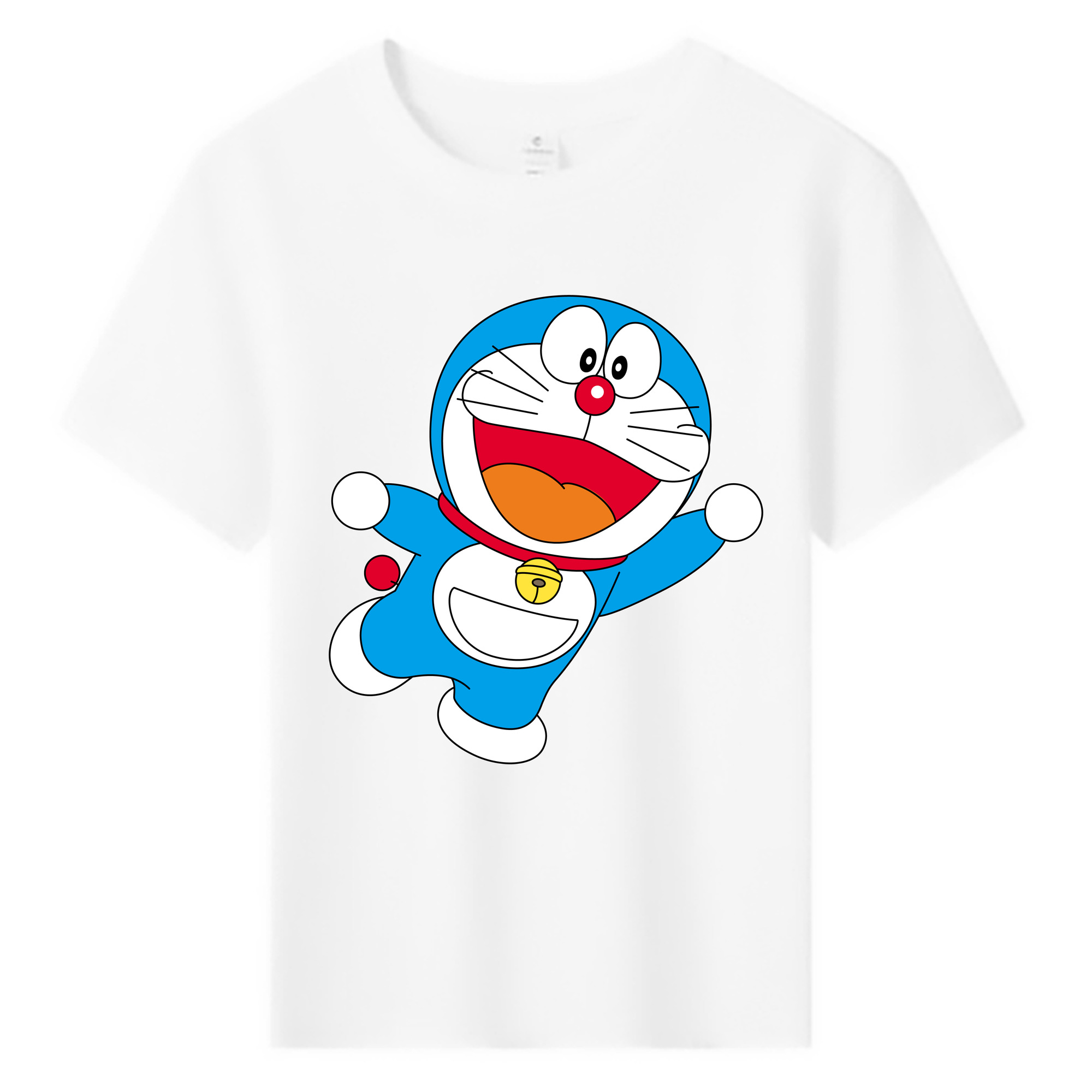 （画像用） ドラえもん Doraemon 綿100％キッズTシャツ（フロントプリント）