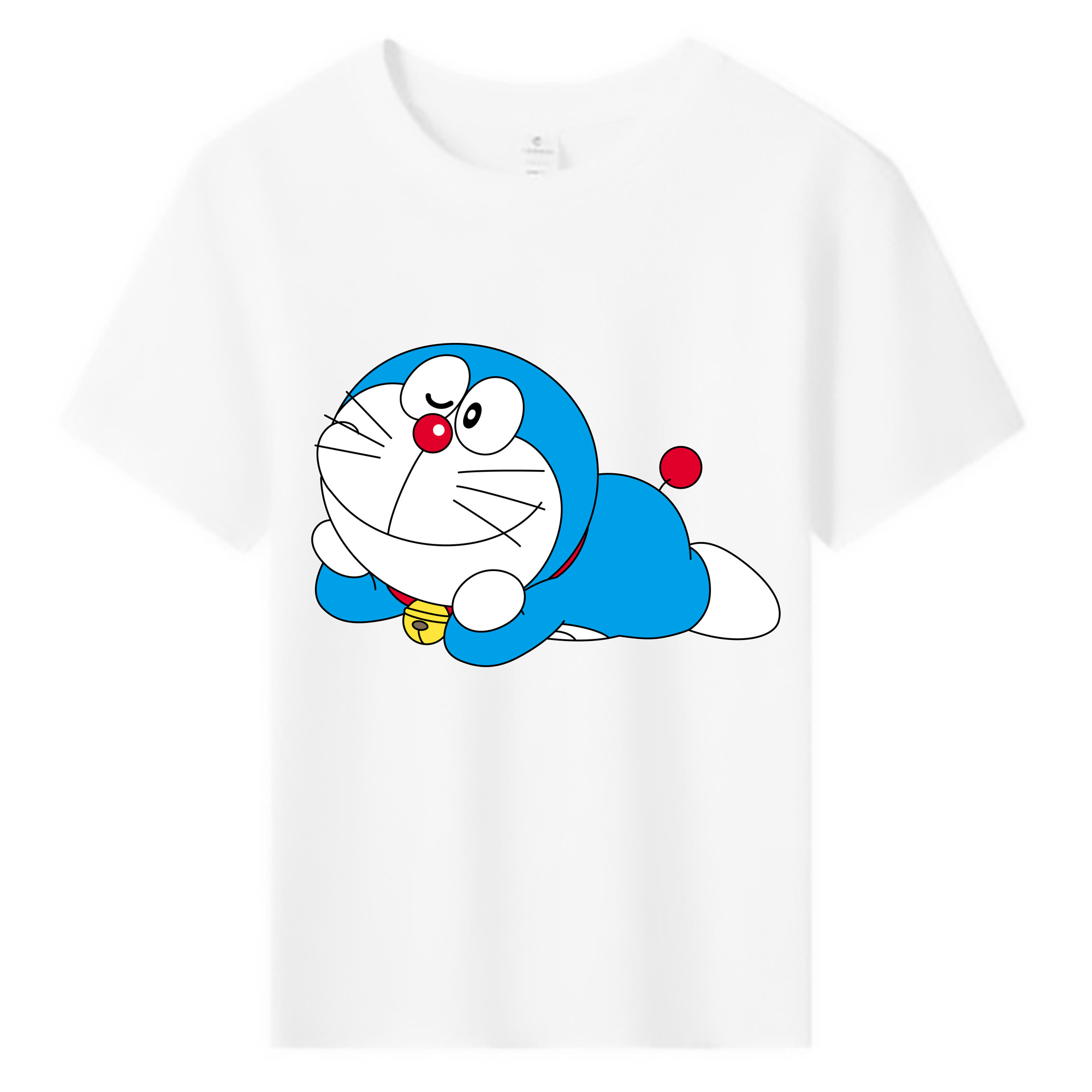 （画像用） ドラえもん Doraemon 綿100％キッズTシャツ（フロントプリント）