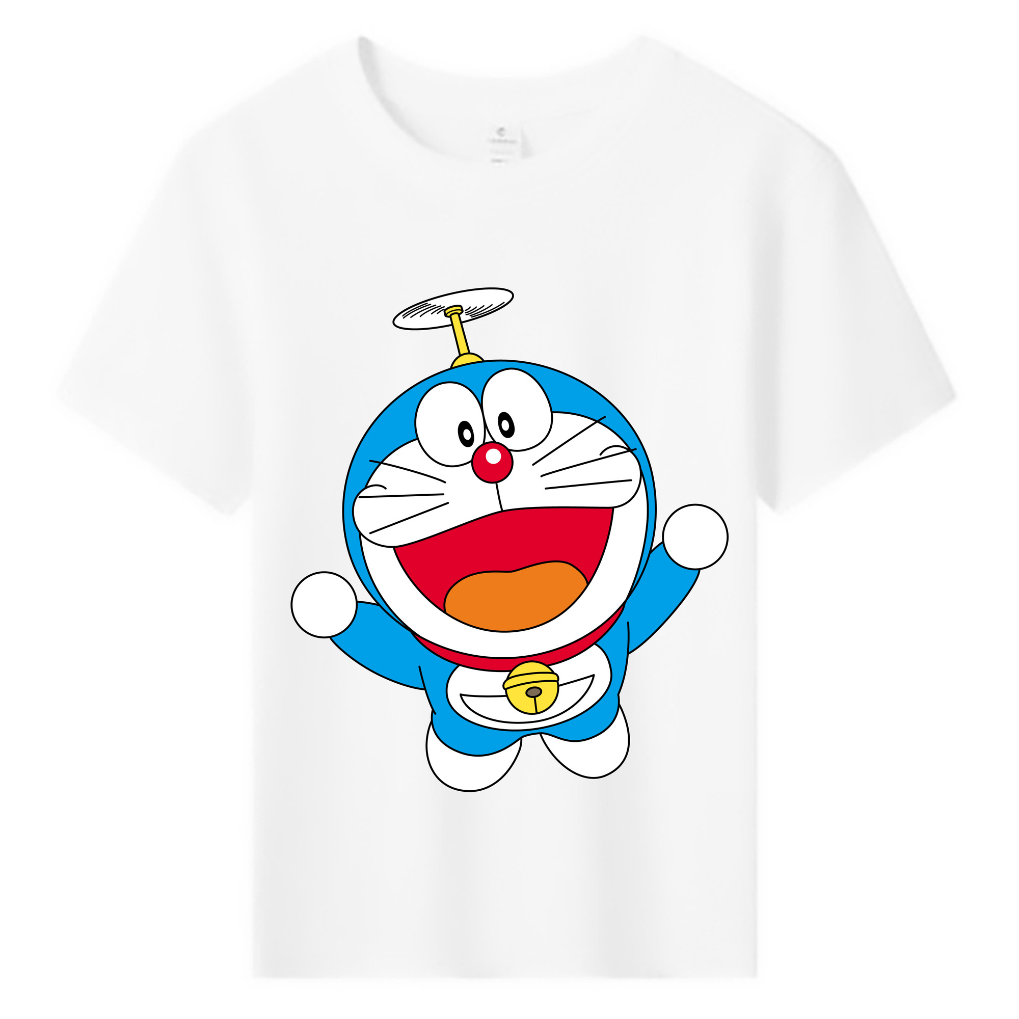 （画像用） ドラえもん Doraemon 綿100％キッズTシャツ（フロントプリント）