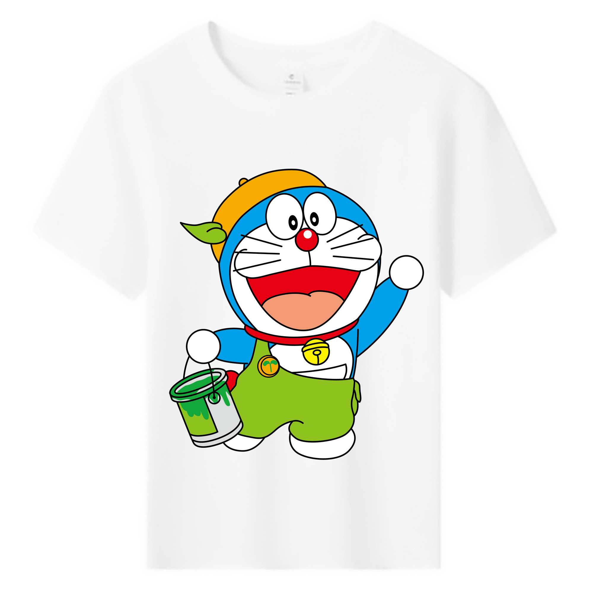 （画像用） ドラえもん Doraemon 綿100％キッズTシャツ（フロントプリント）