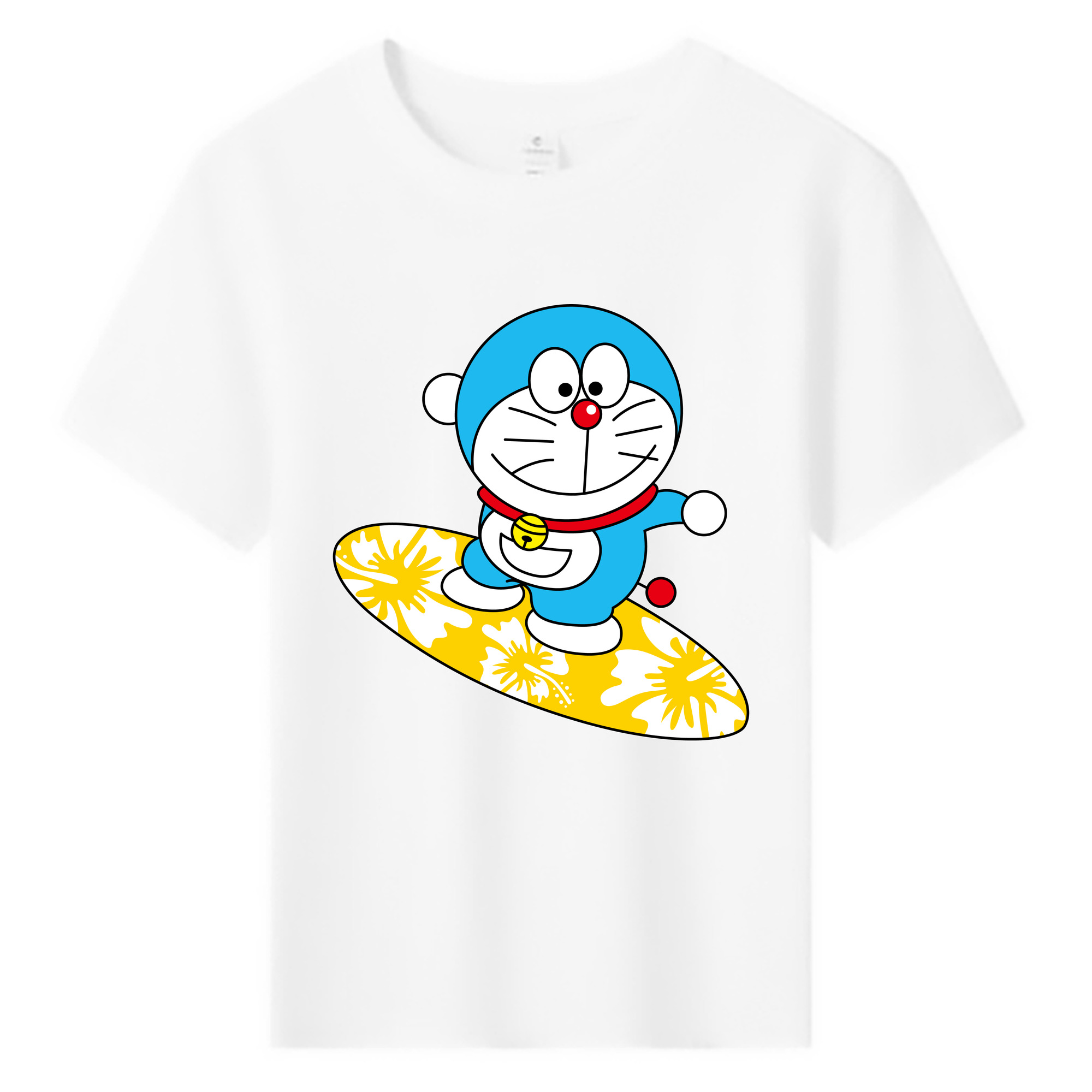 （画像用） ドラえもん Doraemon 綿100％キッズTシャツ（フロントプリント）