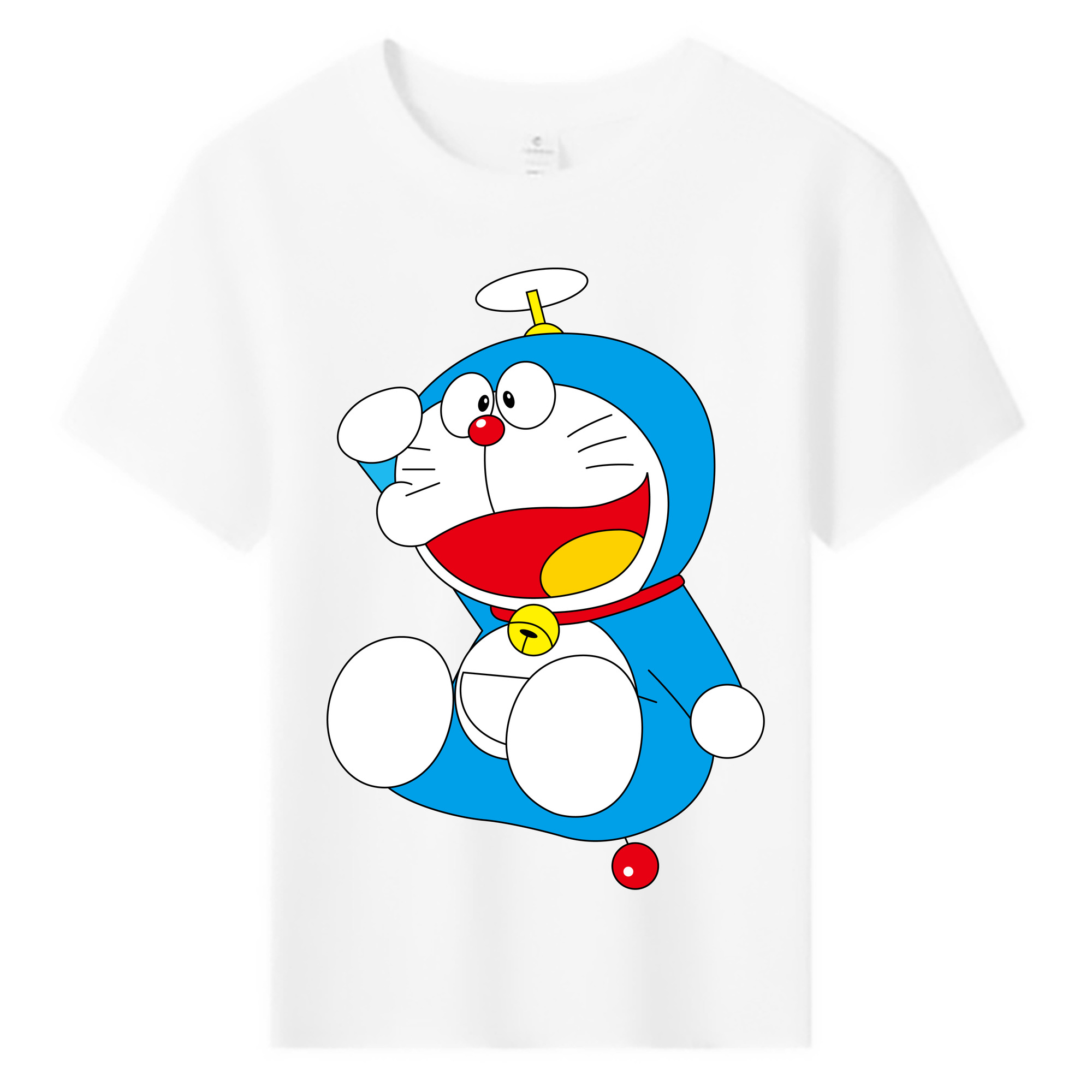 （画像用） ドラえもん Doraemon 綿100％キッズTシャツ（フロントプリント）
