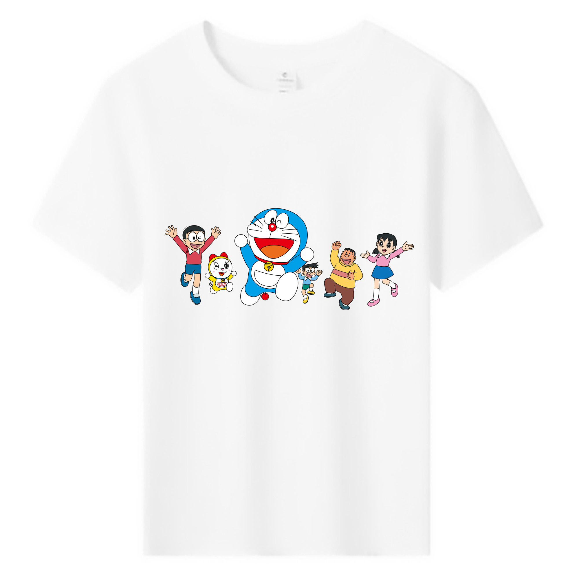（画像用） ドラえもん 骨川 スネ夫 Doraemon Honekawa Suneo 綿100％キッズTシャツ（フロントプリント）