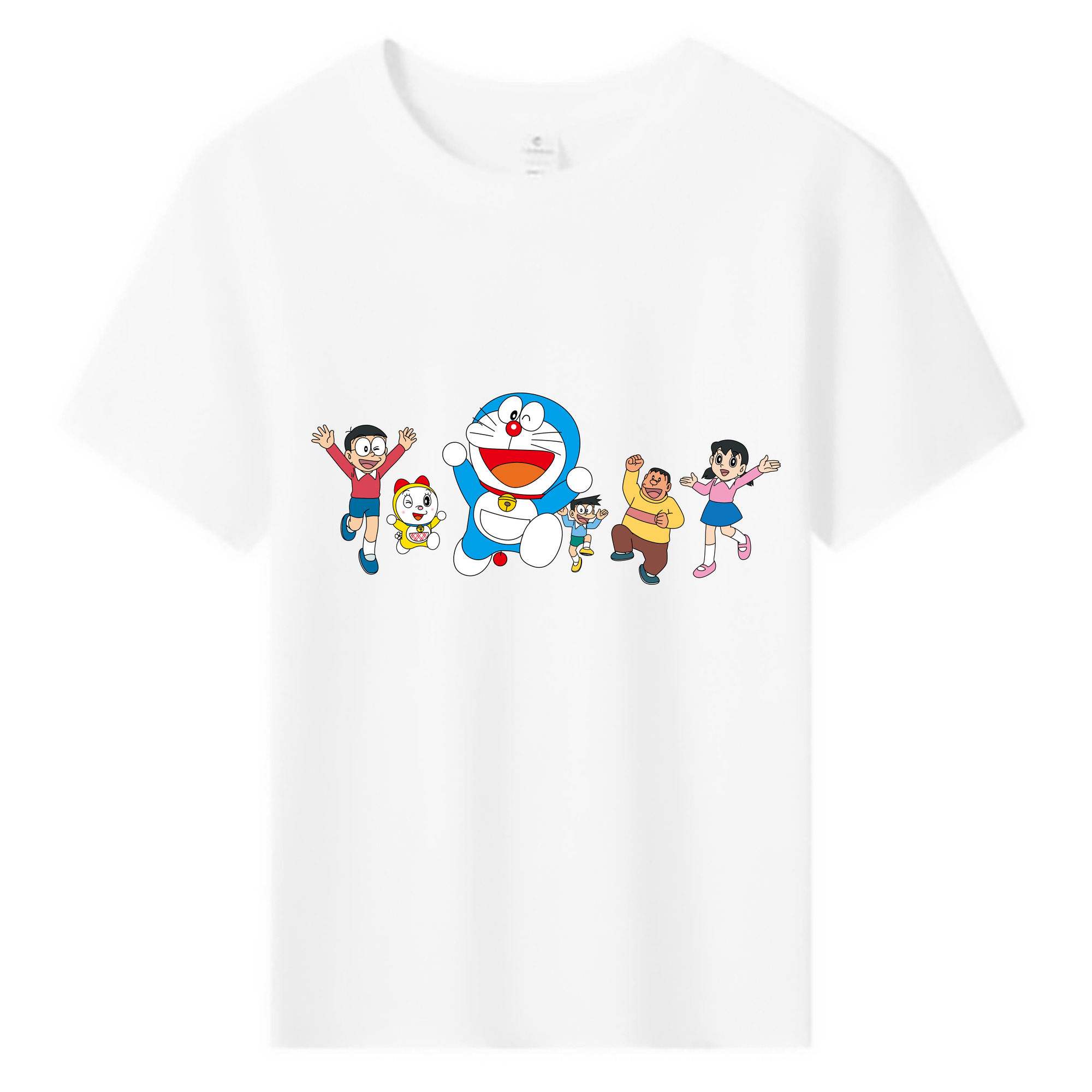 （画像用） ドラえもん 骨川 スネ夫 Doraemon Honekawa Suneo 綿100％キッズTシャツ（フロントプリント）