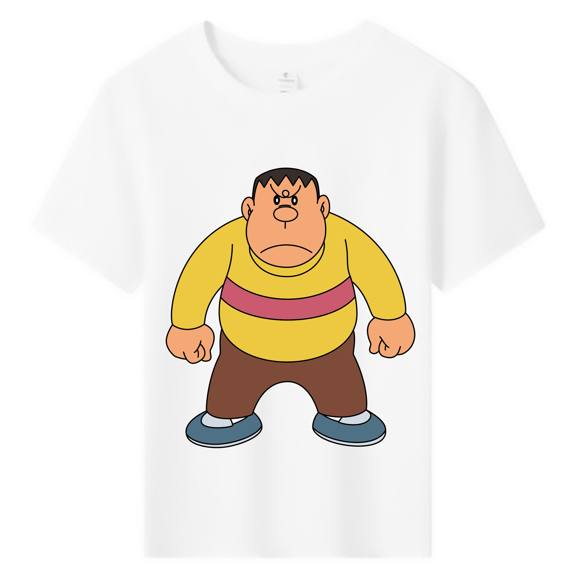 （画像用） ドラえもん 剛田武 Doraemon Gouta Takeshi 綿100％キッズTシャツ（フロントプリント）