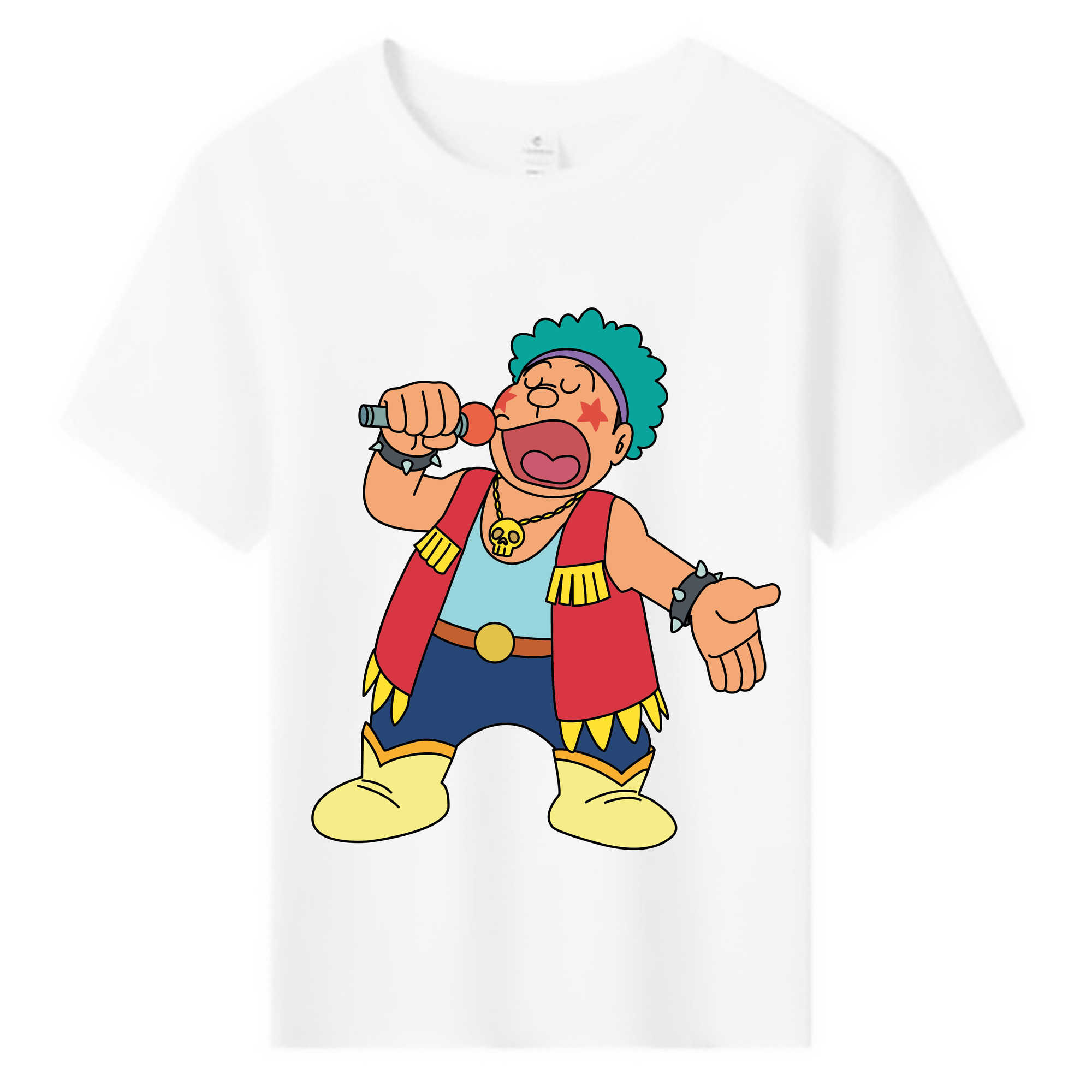 （画像用） ドラえもん 剛田武 Doraemon Gouta Takeshi 綿100％キッズTシャツ（フロントプリント）