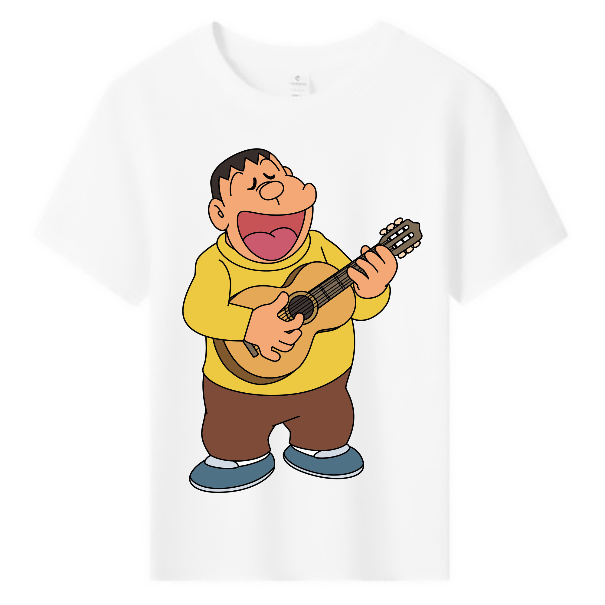 （画像用） ドラえもん 剛田武 Doraemon Gouta Takeshi 綿100％キッズTシャツ（フロントプリント）