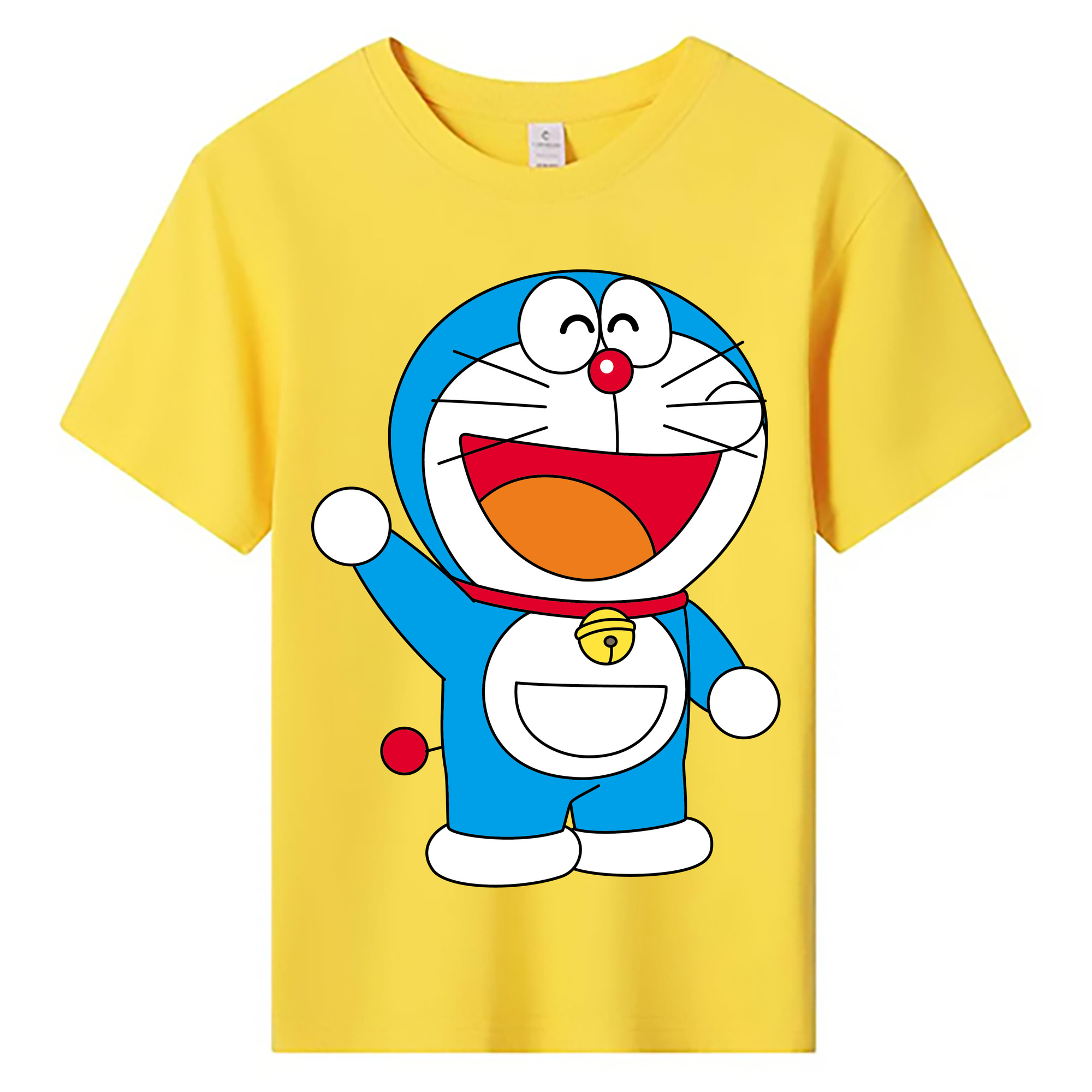 （画像用） ドラえもん Doraemon 綿100％キッズTシャツ（フロントプリント）
