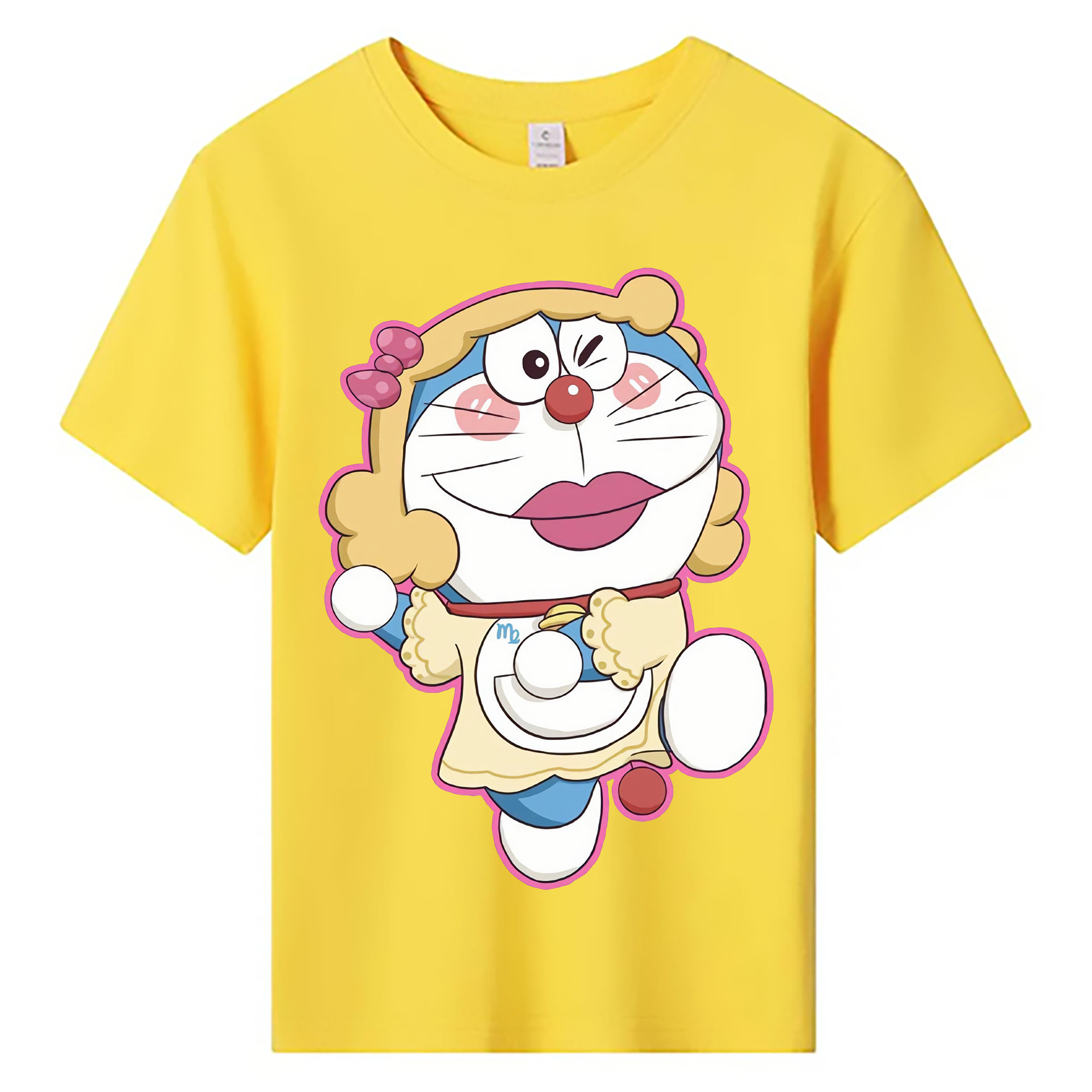 （画像用） ドラえもん Doraemon 綿100％キッズTシャツ（フロントプリント）