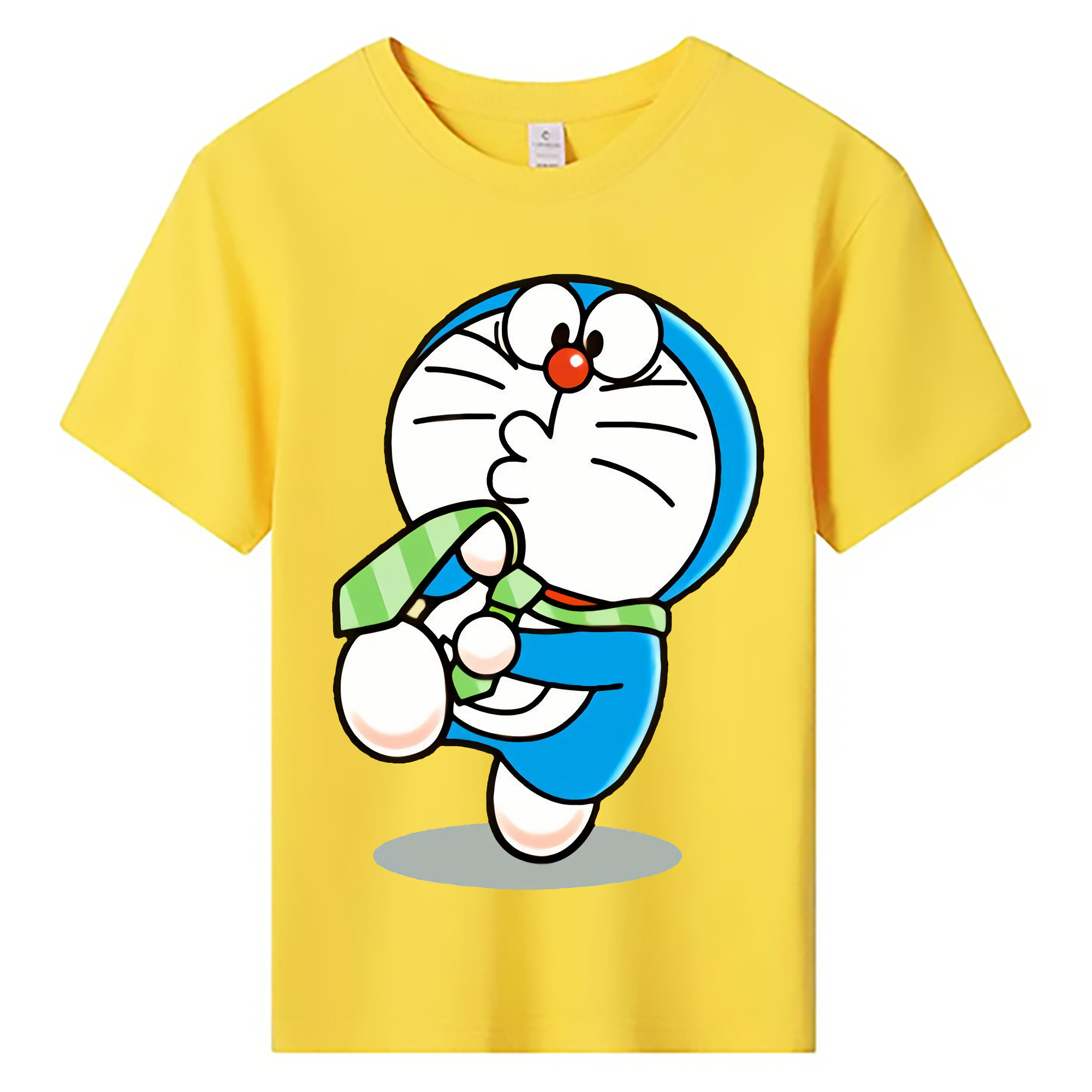 （画像用） ドラえもん Doraemon 綿100％キッズTシャツ（フロントプリント）
