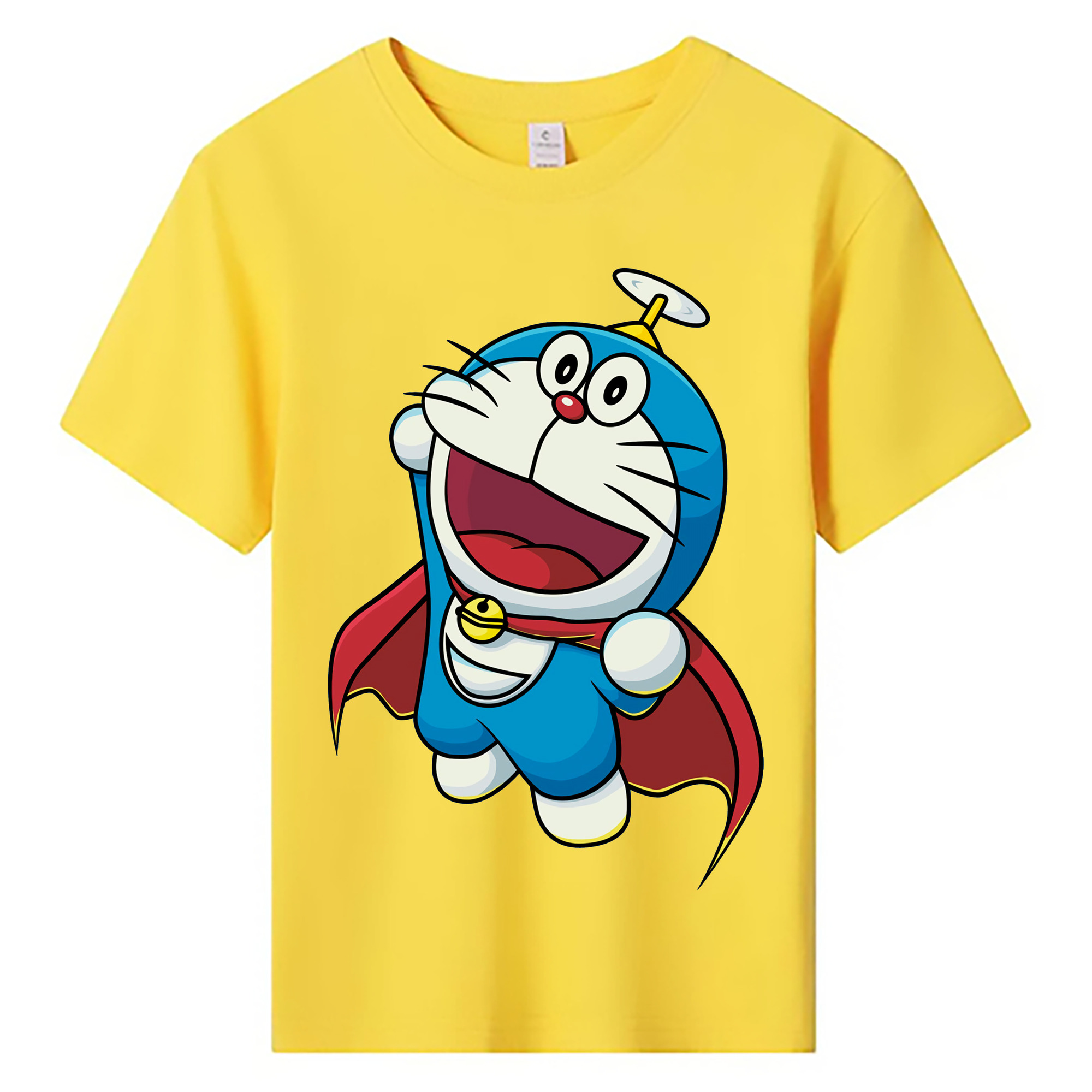（画像用） ドラえもん Doraemon 綿100％キッズTシャツ（フロントプリント）