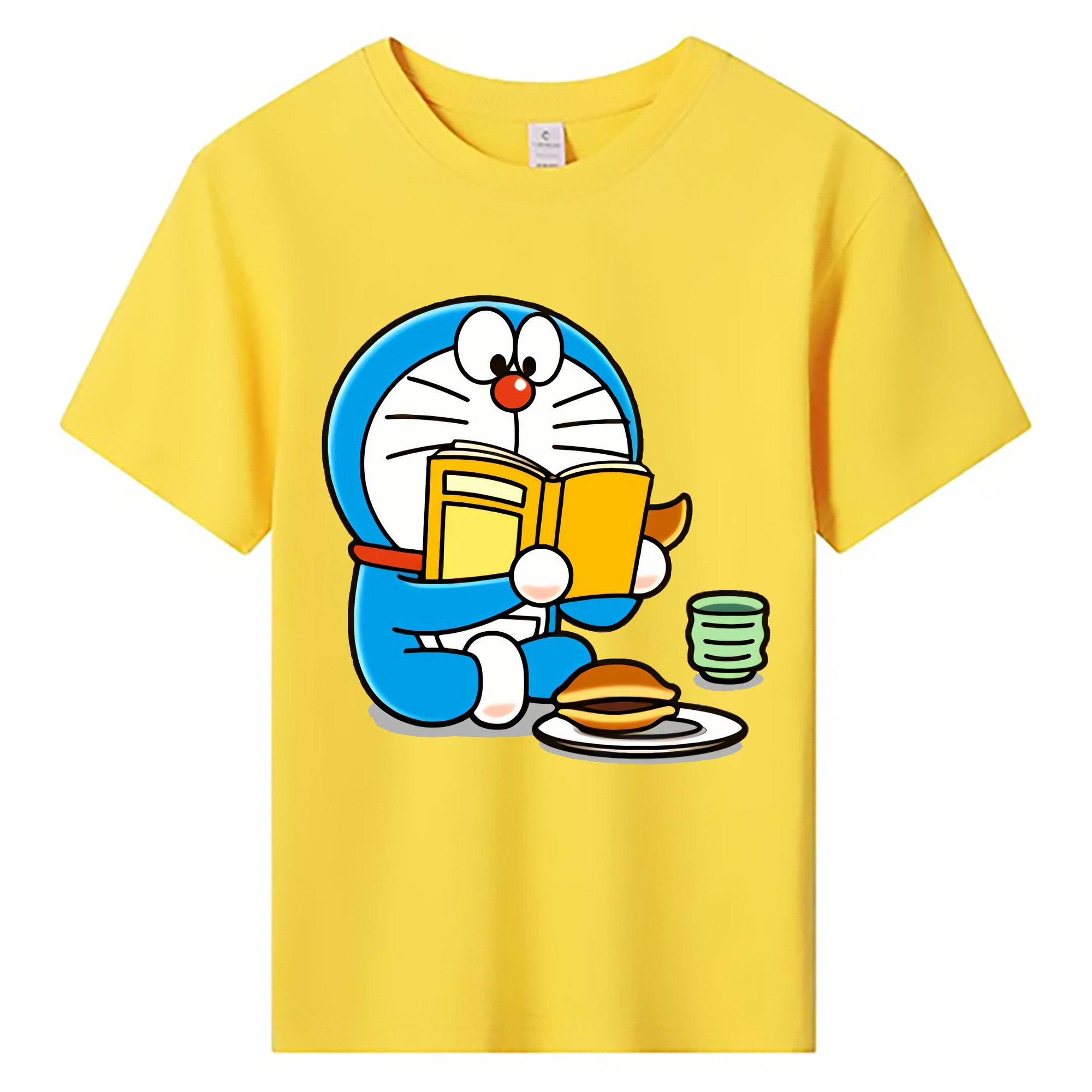 （画像用） ドラえもん Doraemon 綿100％キッズTシャツ（フロントプリント）