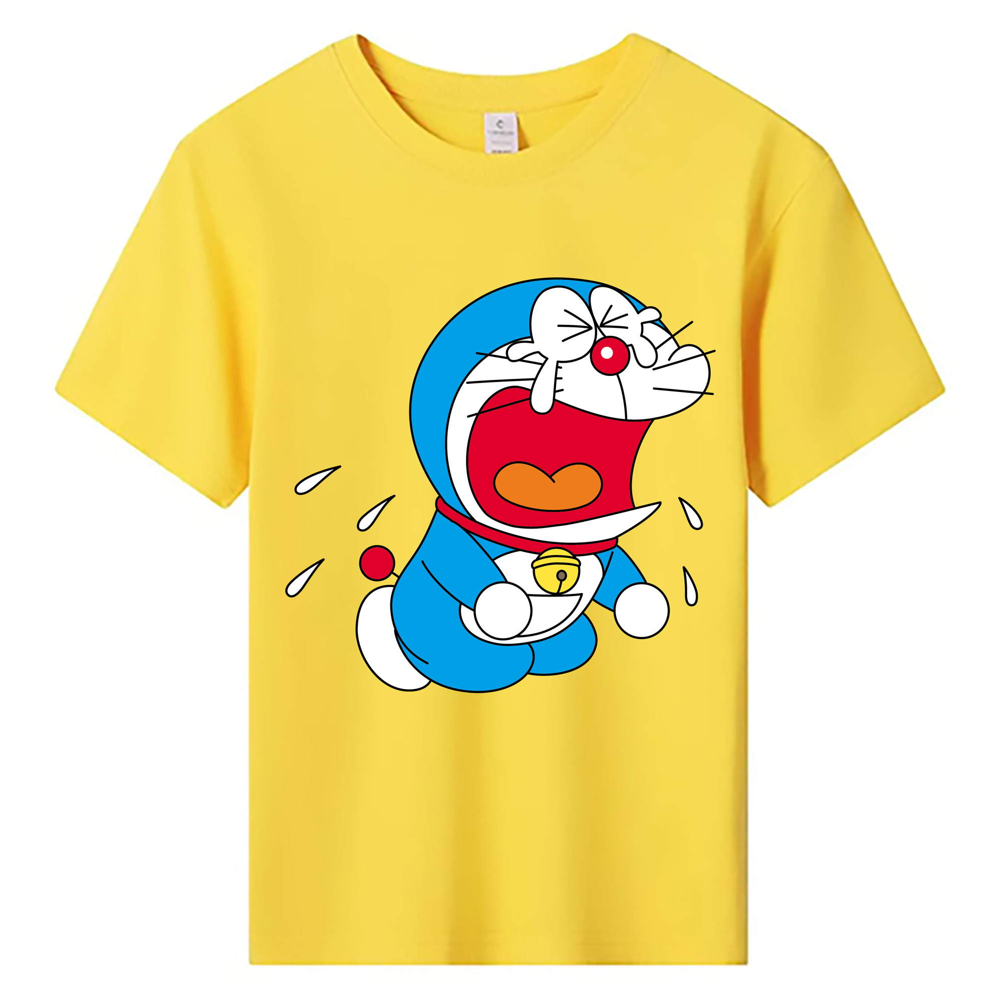 （画像用） ドラえもん Doraemon 綿100％キッズTシャツ（フロントプリント）