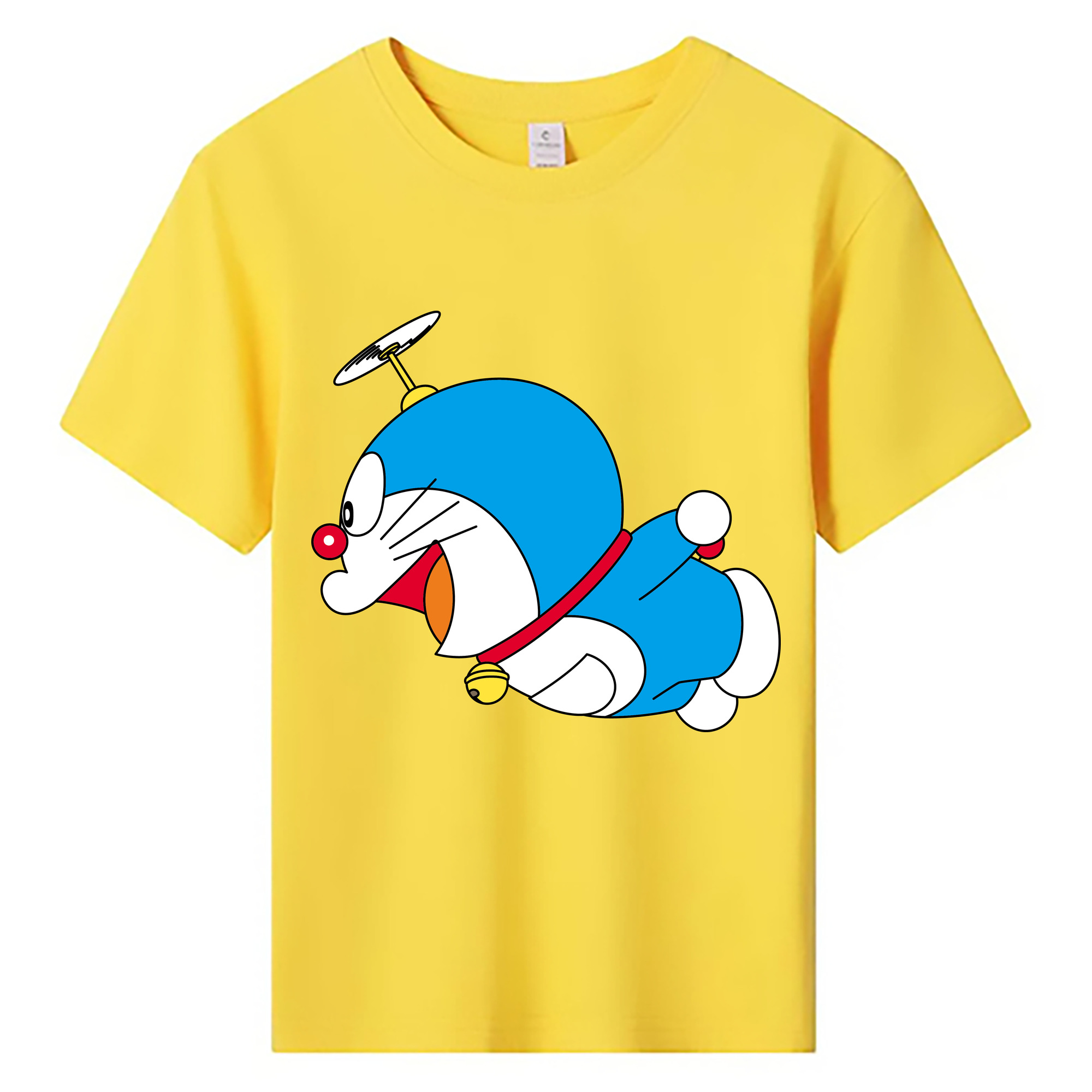 （画像用） ドラえもん Doraemon 綿100％キッズTシャツ（フロントプリント）