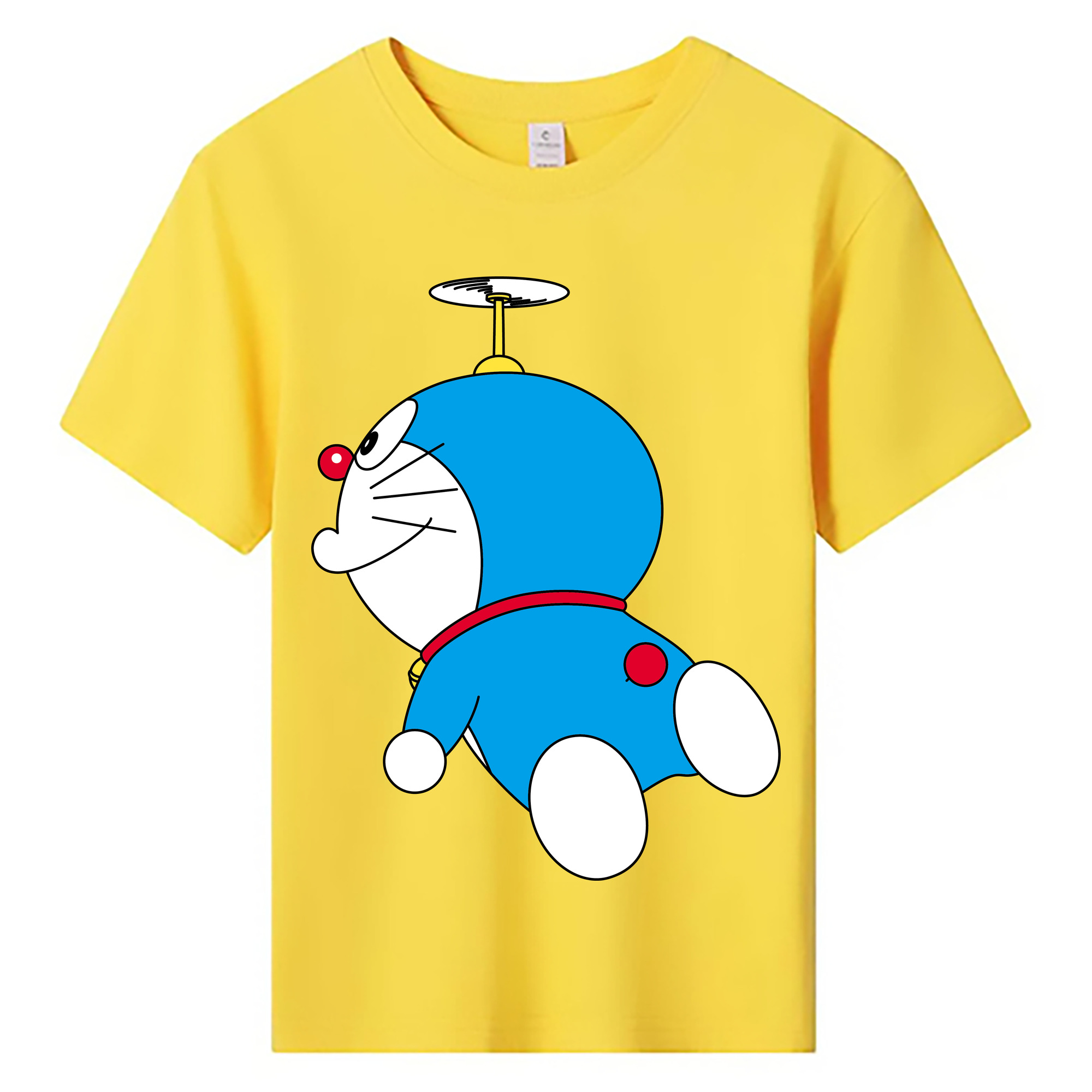 （画像用） ドラえもん Doraemon 綿100％キッズTシャツ（フロントプリント）
