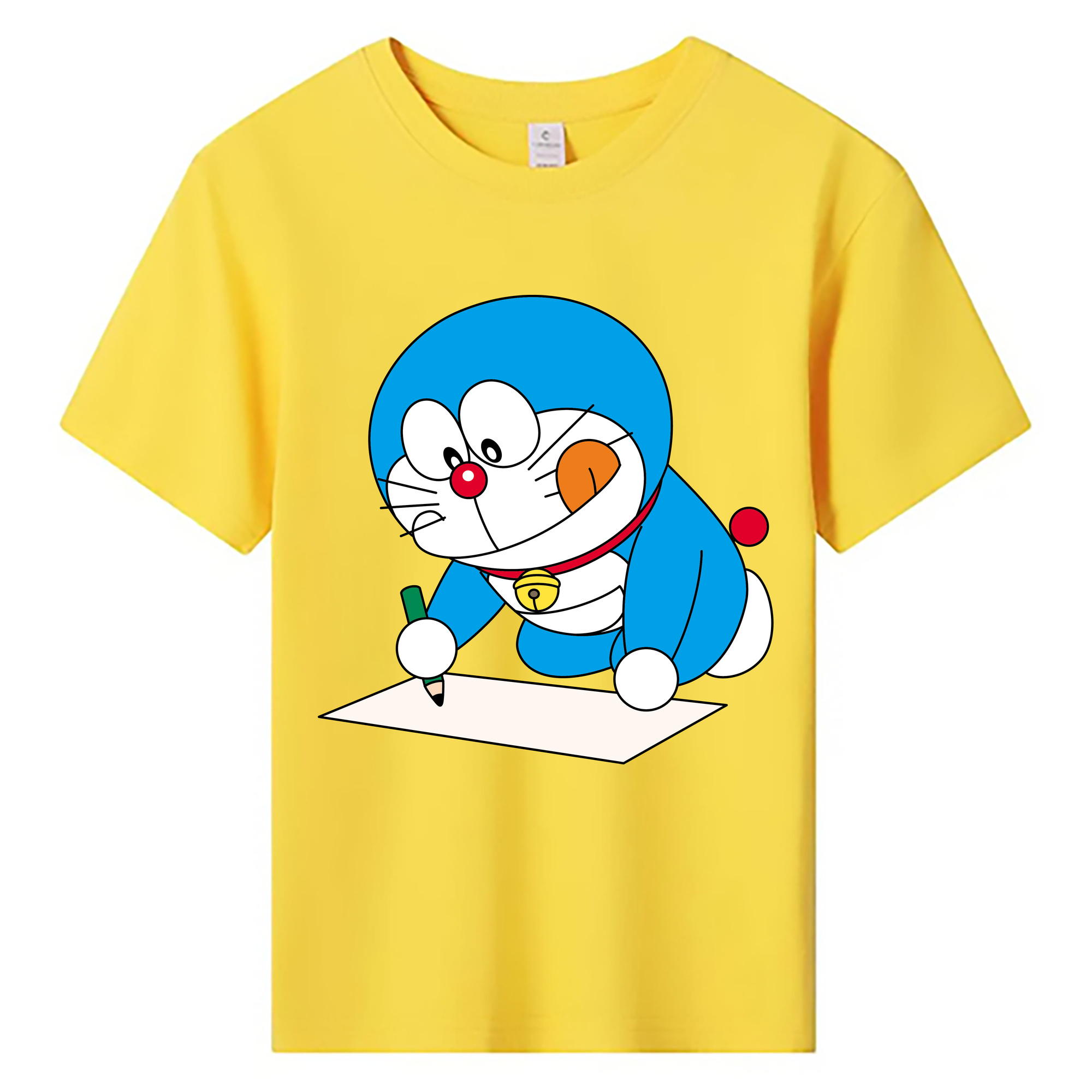 （画像用） ドラえもん Doraemon 綿100％キッズTシャツ（フロントプリント）